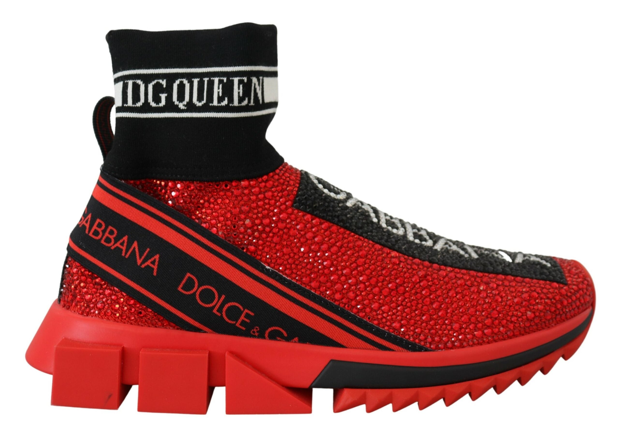 Baskets Dolce & Gabbana Sorrento rouges