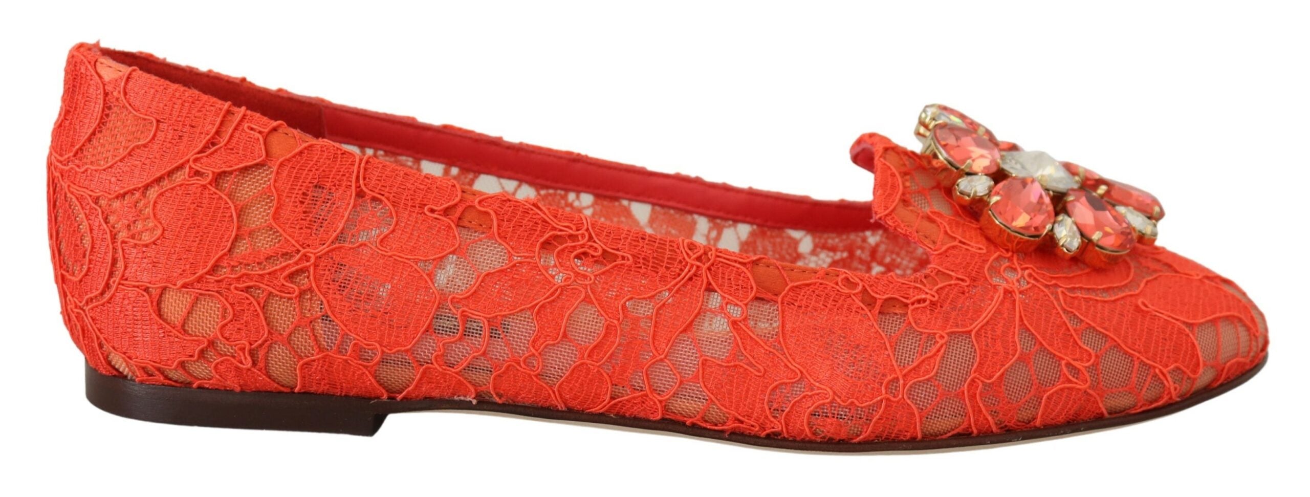 Flaquettes Dolce & Gabbana rouges