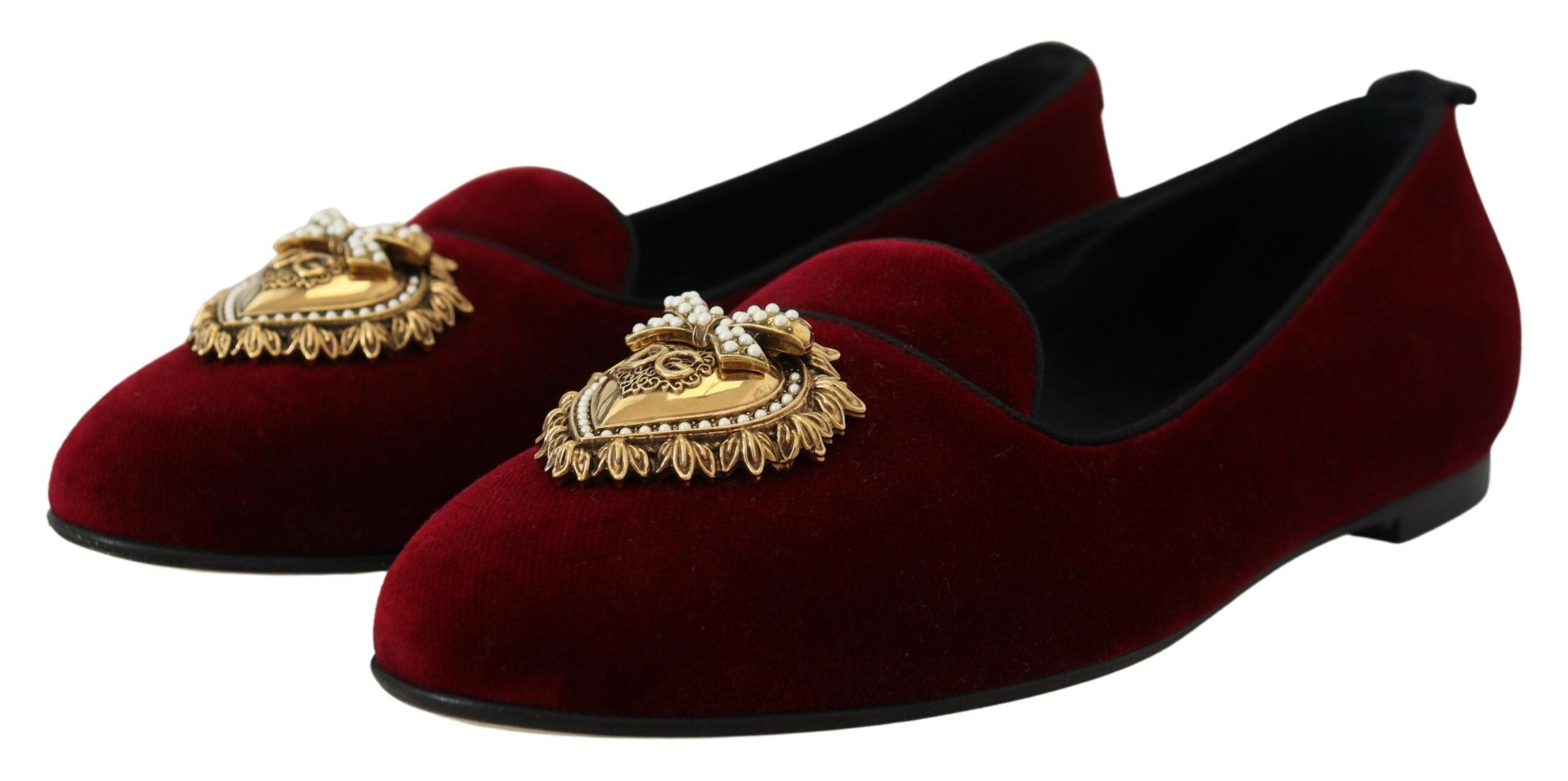 Loafers Dolce & Gabbana bordeaux