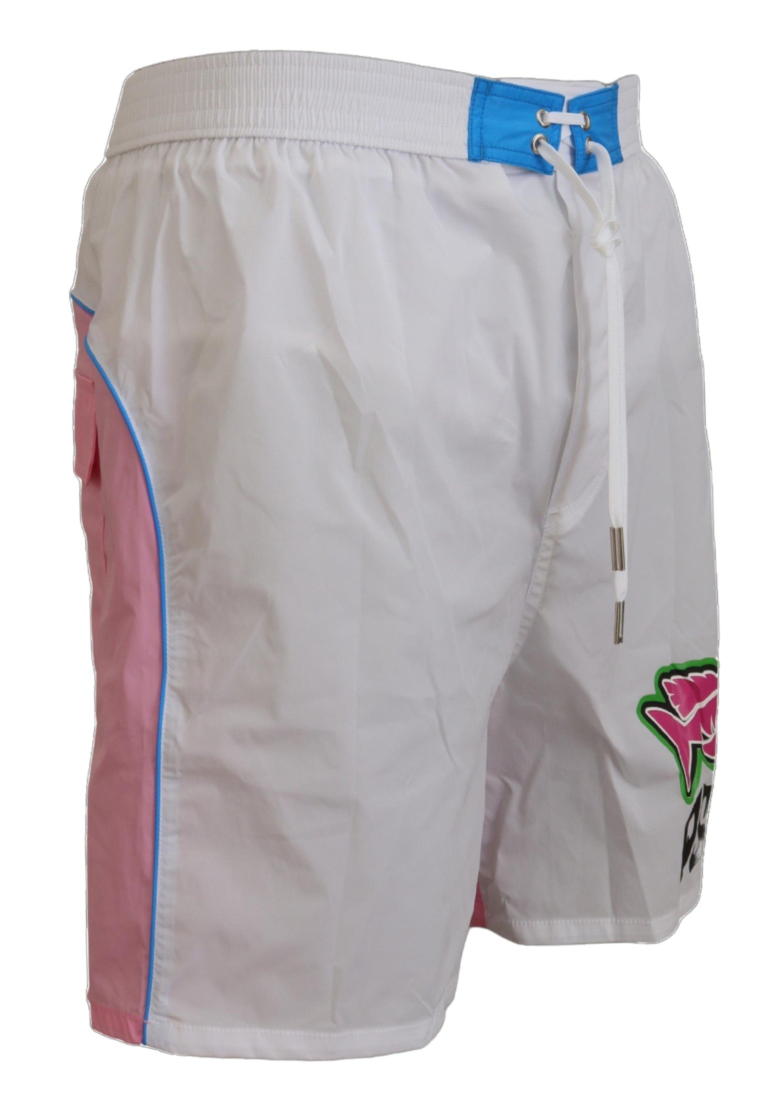 Shorts Dsquared² blancs et roses
