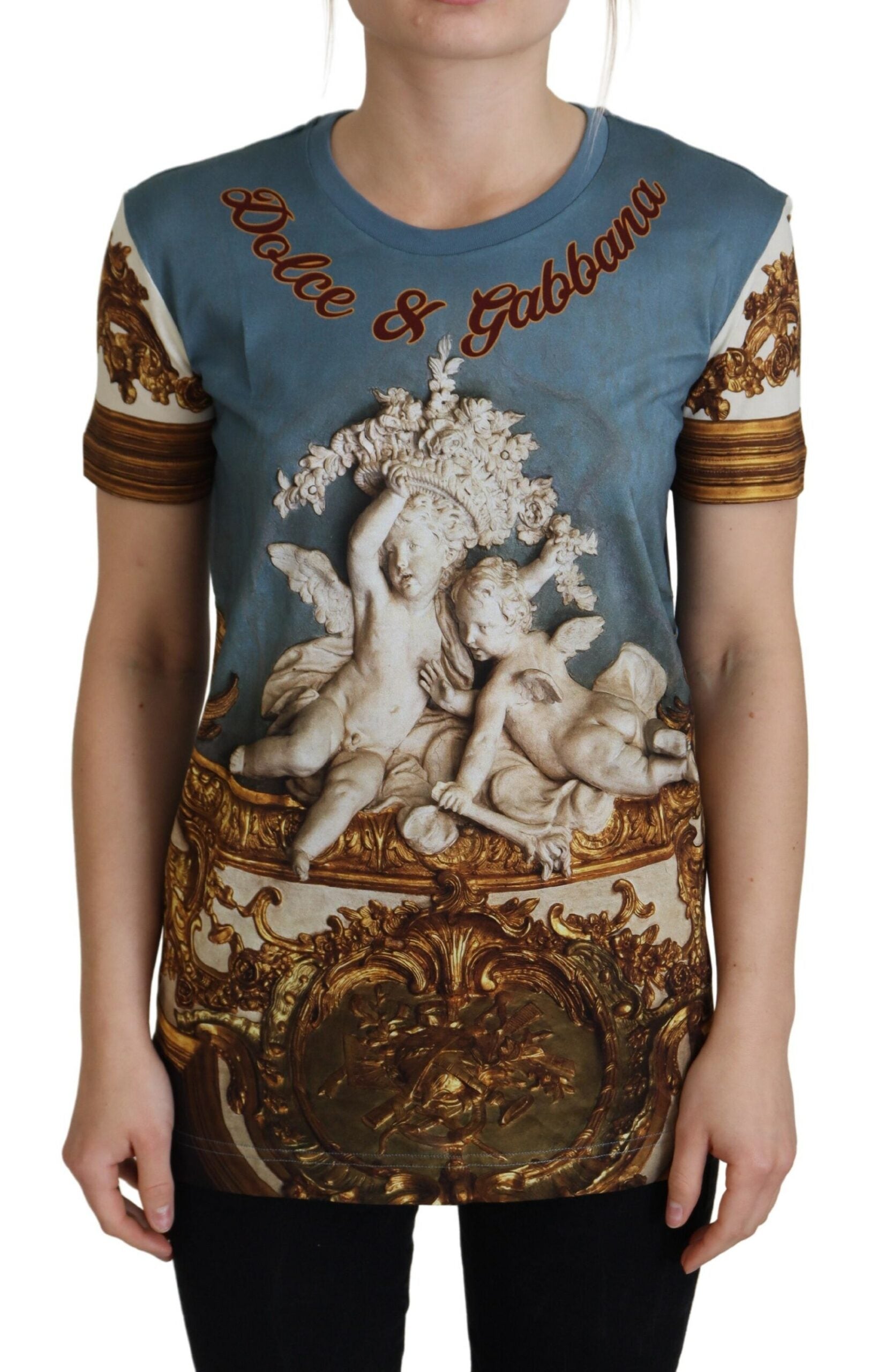 T-shirt Dolce & Gabbana Angel multicolore