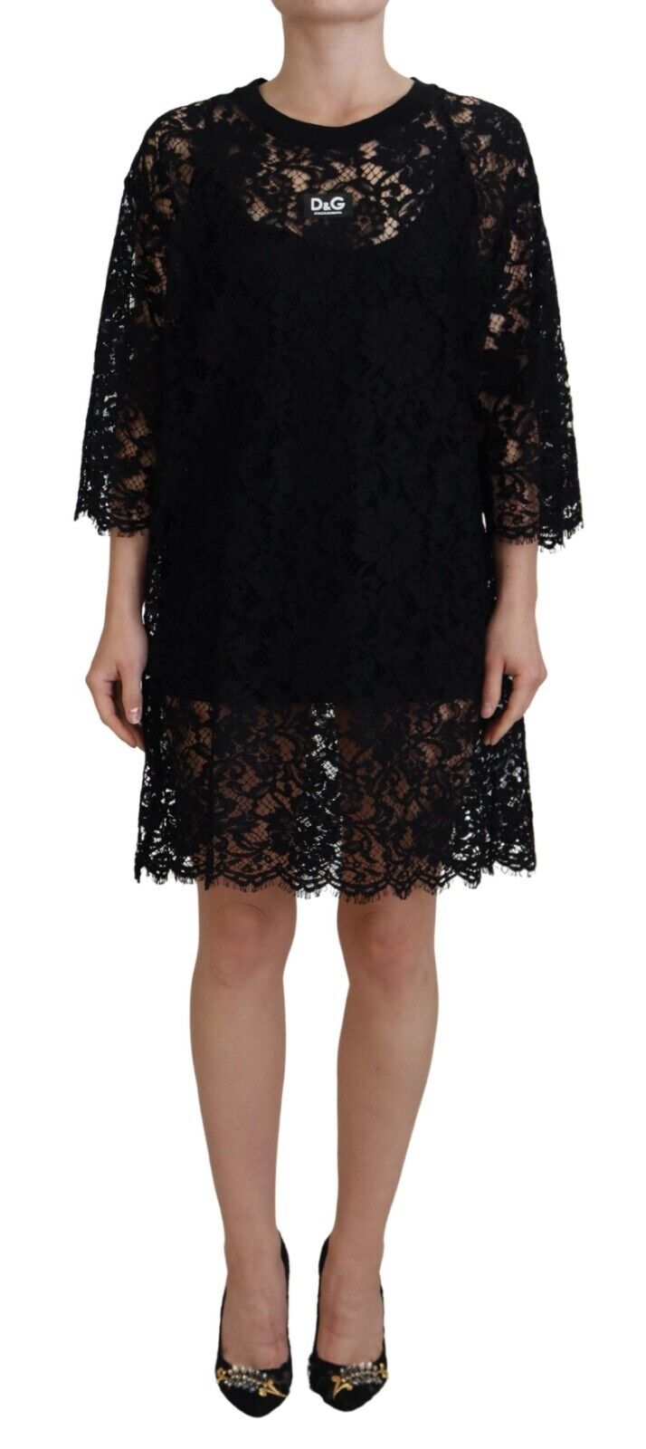 Robe Dolce & Gabbana Shift noire