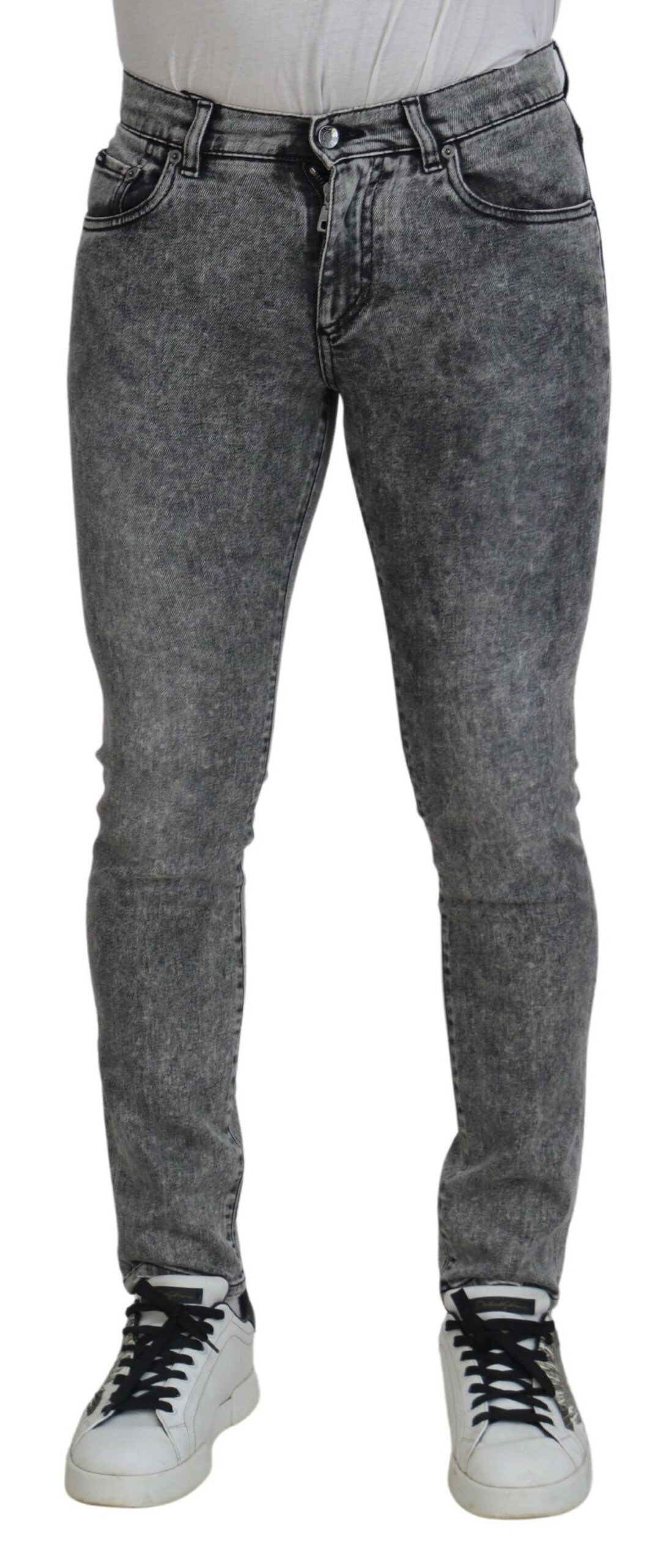 Jeans Dolce & Gabbana skinny gris