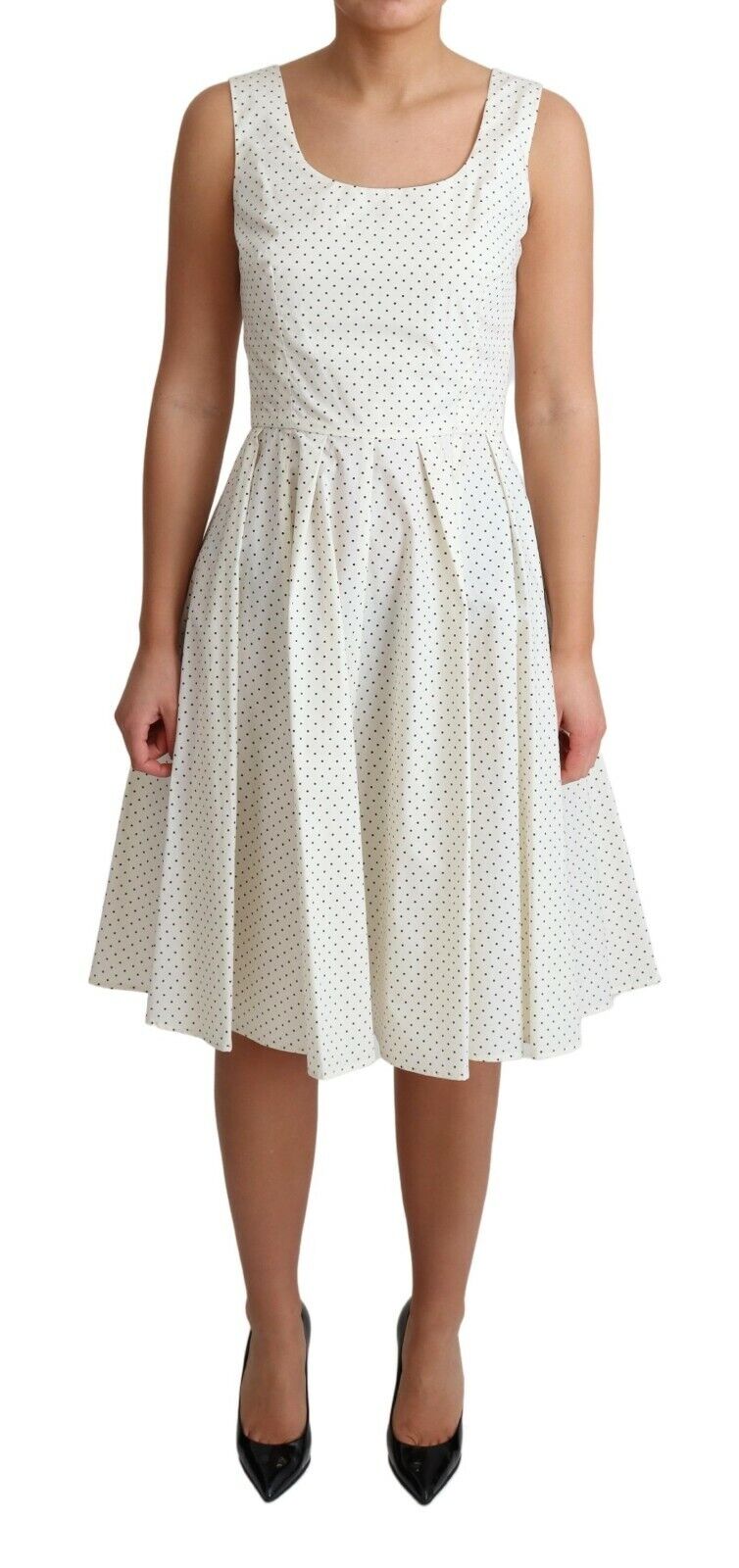 Robe Dolce & Gabbana A-line blanche