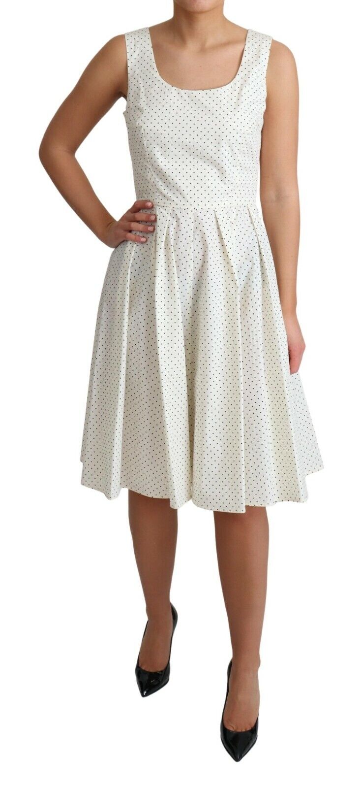 Robe Dolce & Gabbana A-line blanche