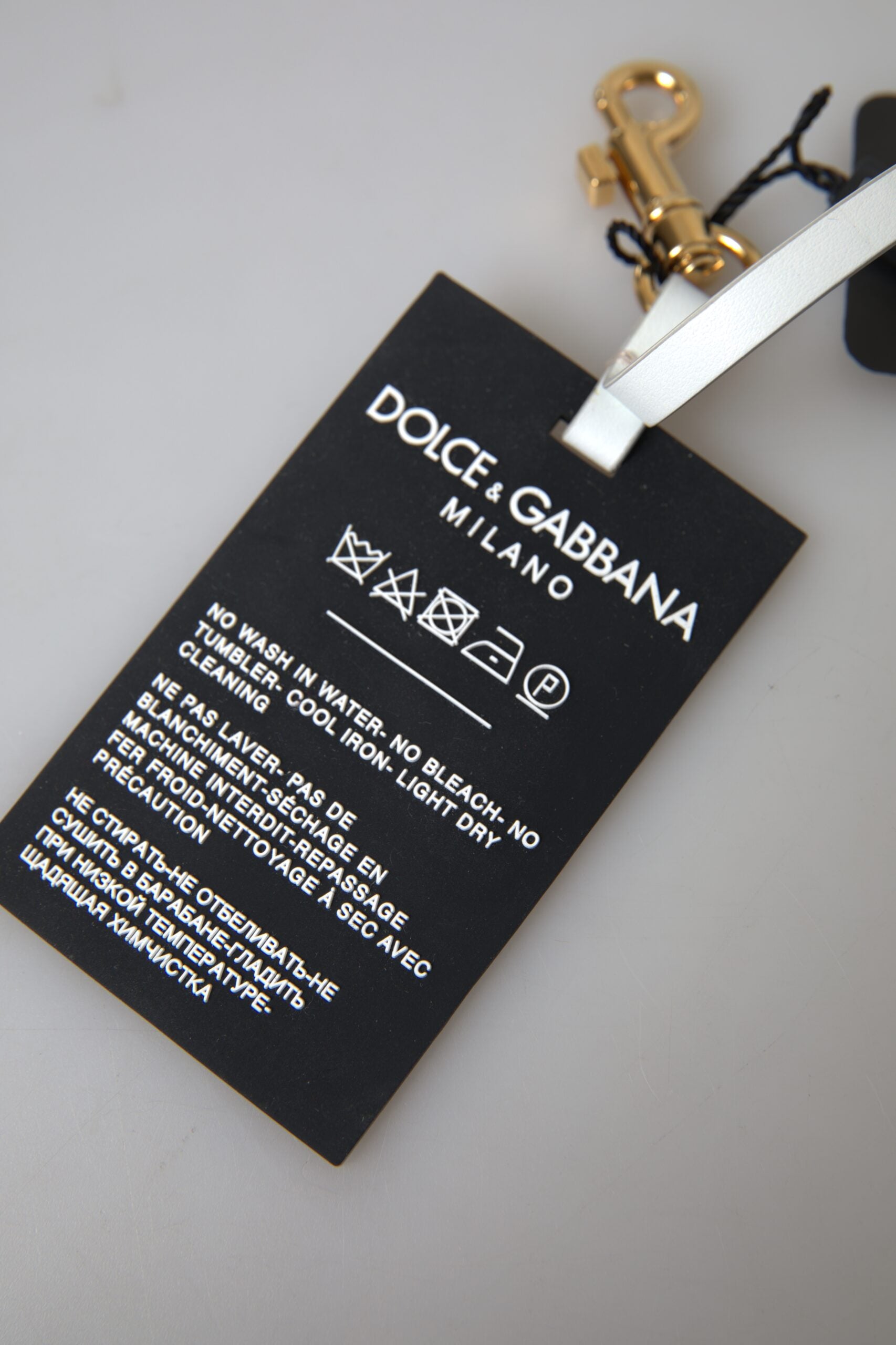 Porte-clés Dolce & Gabbana noir
