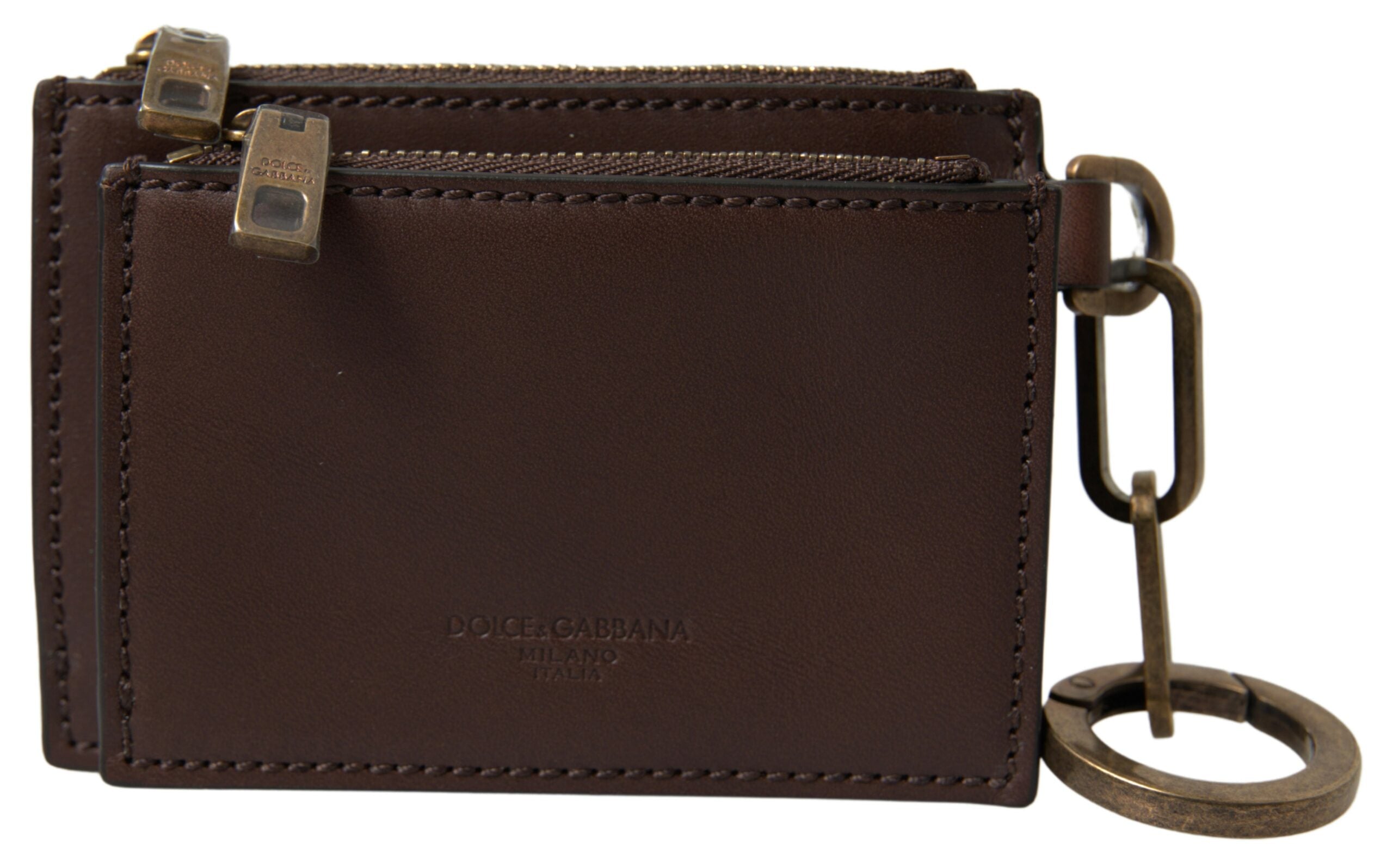 Porte-monnaie Dolce & Gabbana marron