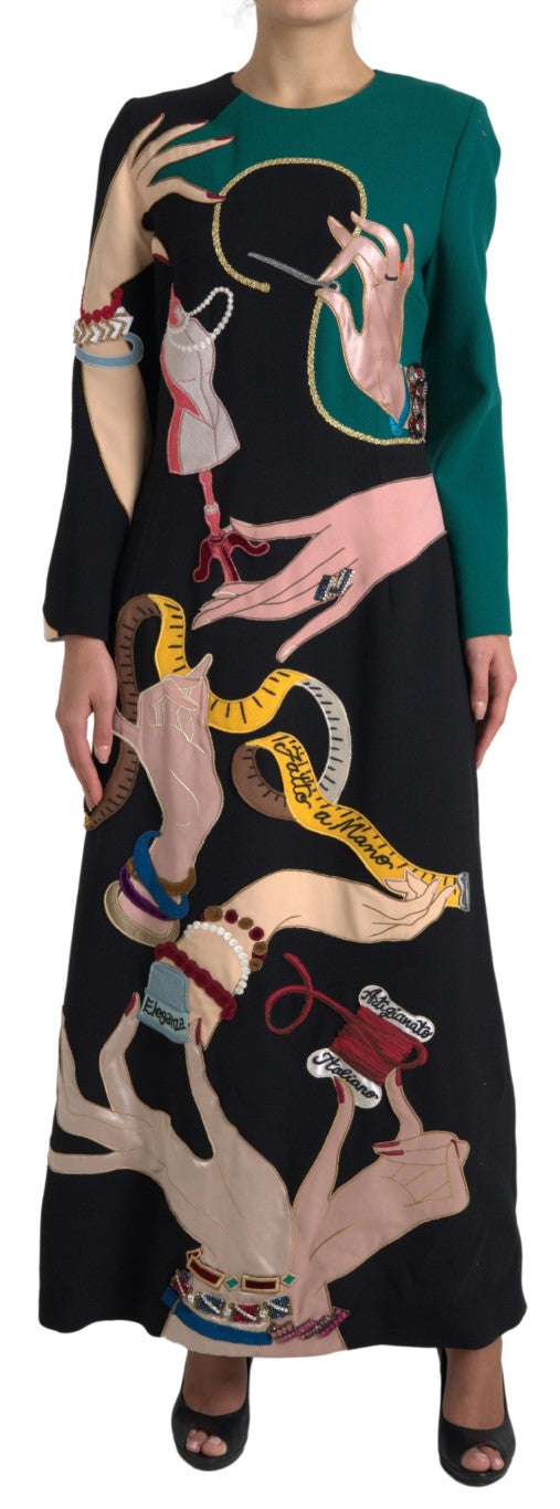 Robe Dolce & Gabbana A-line multicolore