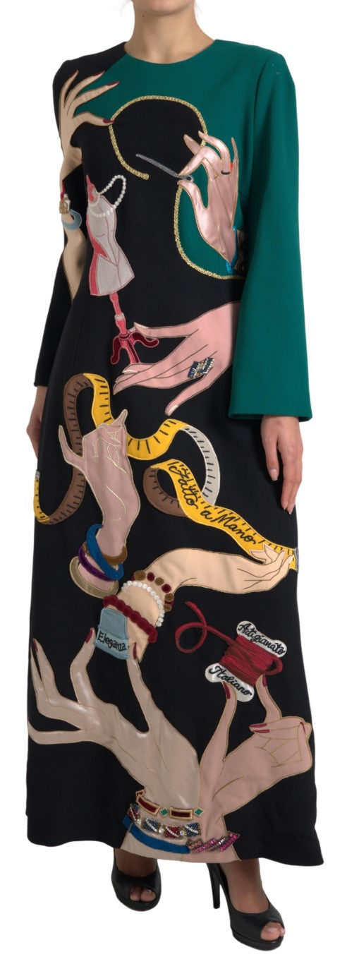 Robe Dolce & Gabbana A-line multicolore