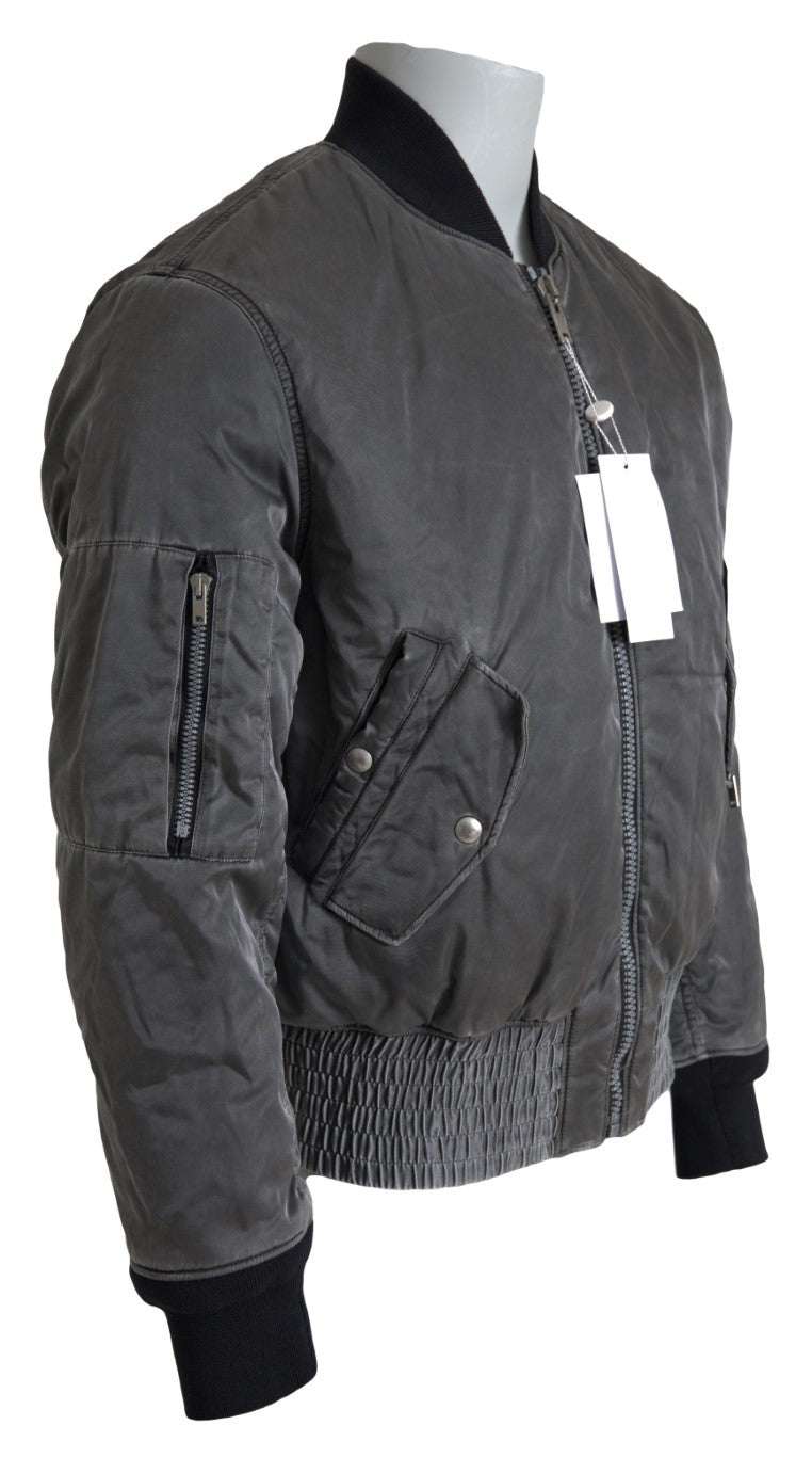 Veste MAISON MARGIELA bomber grise