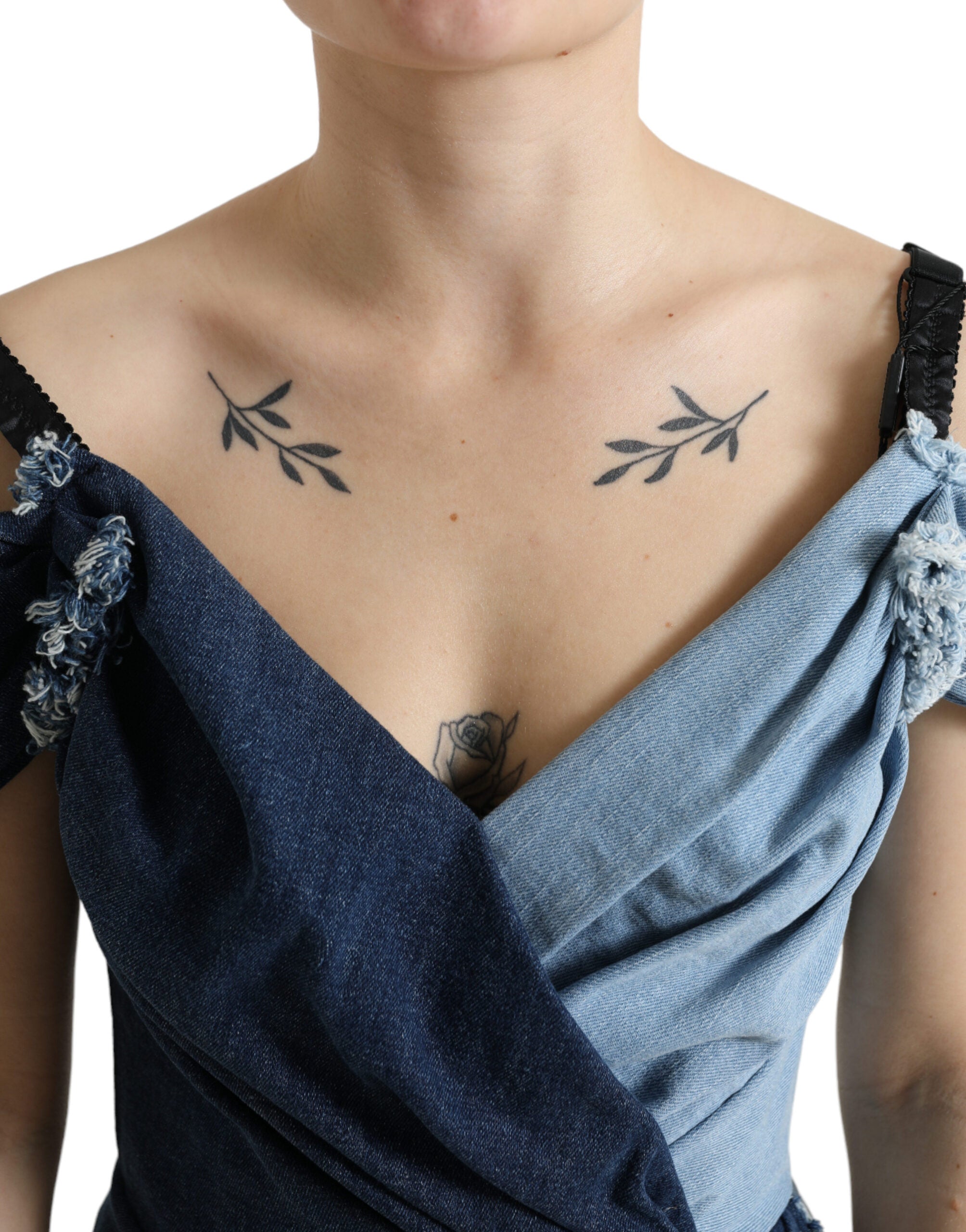 Robe Dolce & Gabbana mini bleue