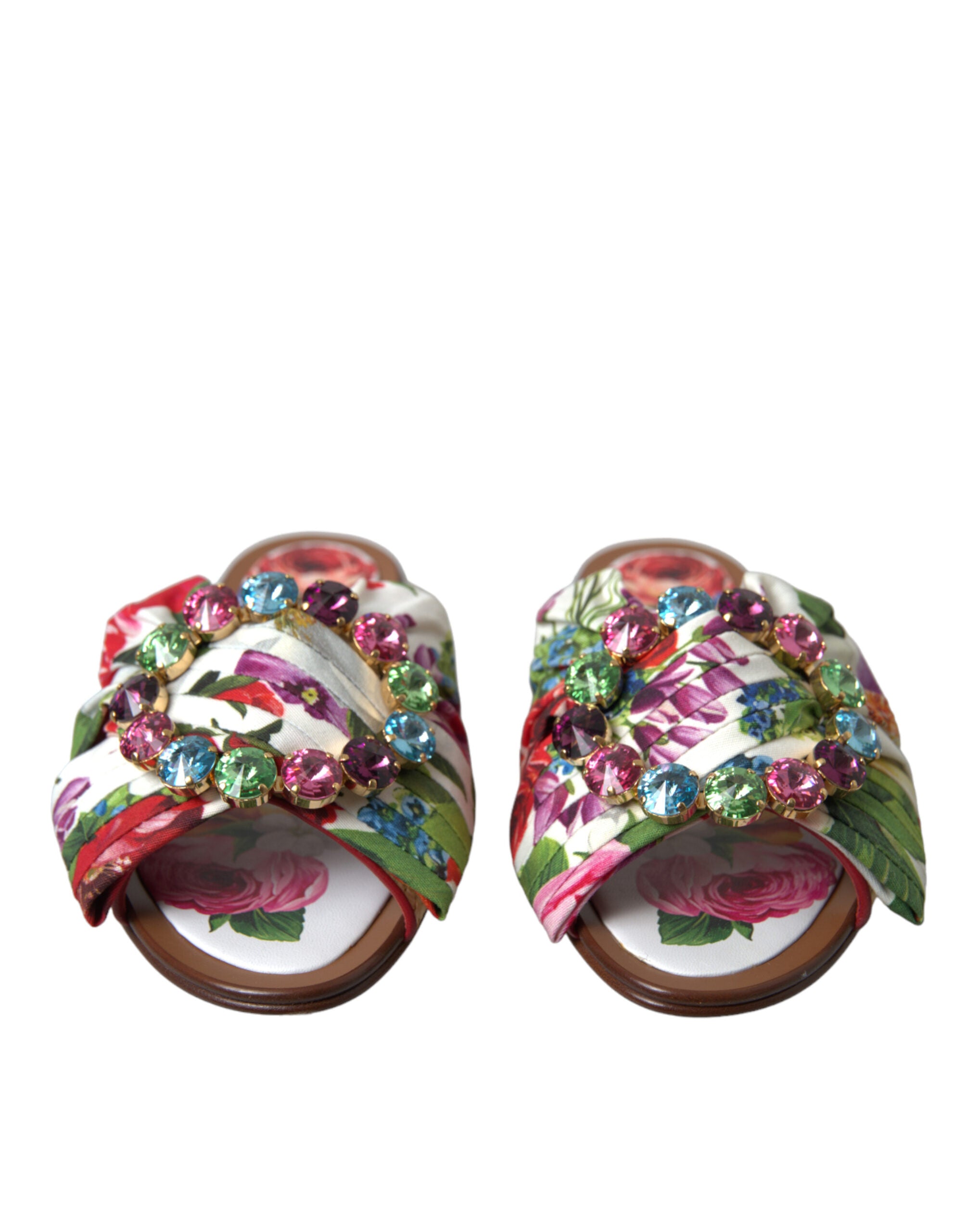 Sandales Dolce & Gabbana florales multicolores
