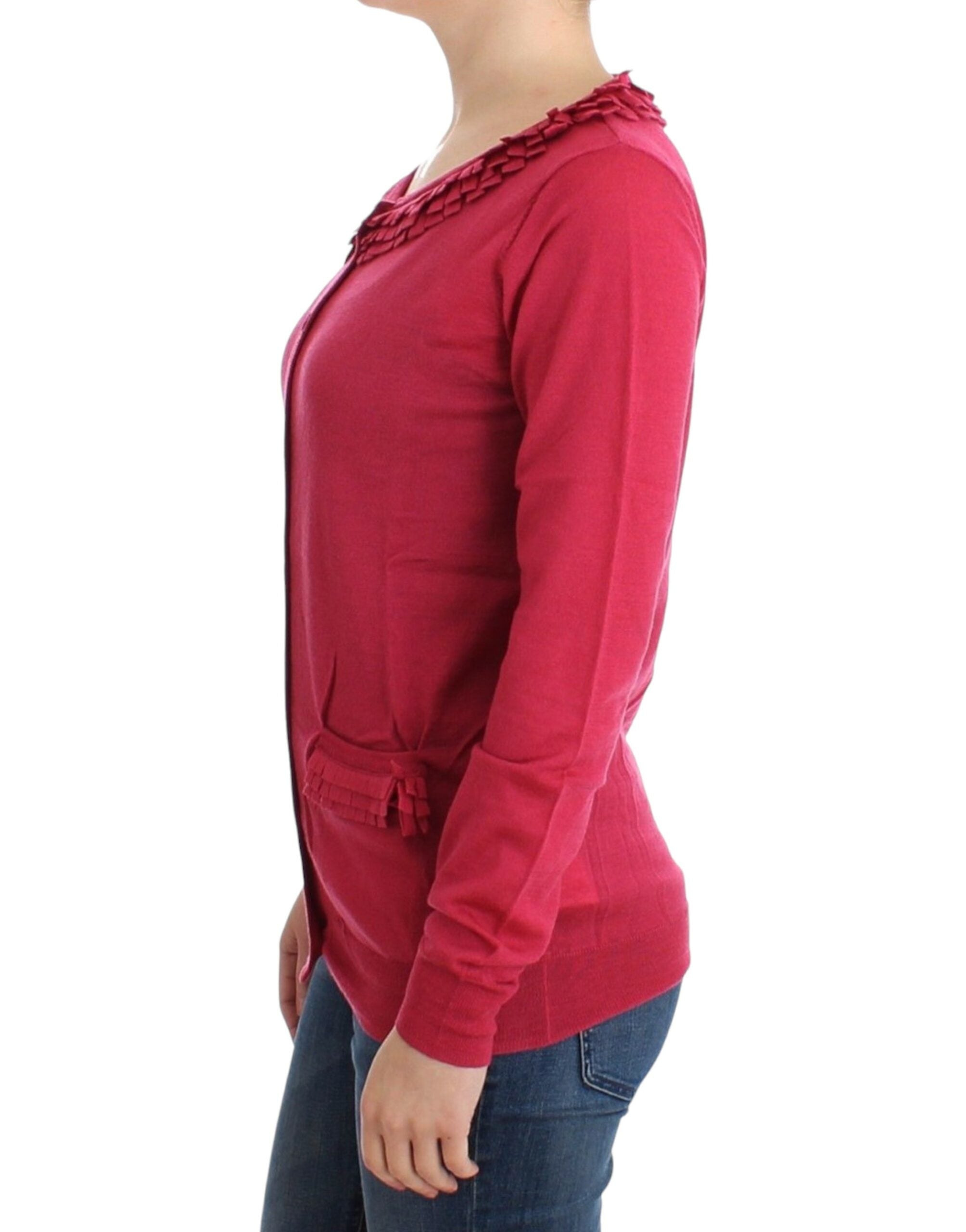 Cardigan John Galliano rose