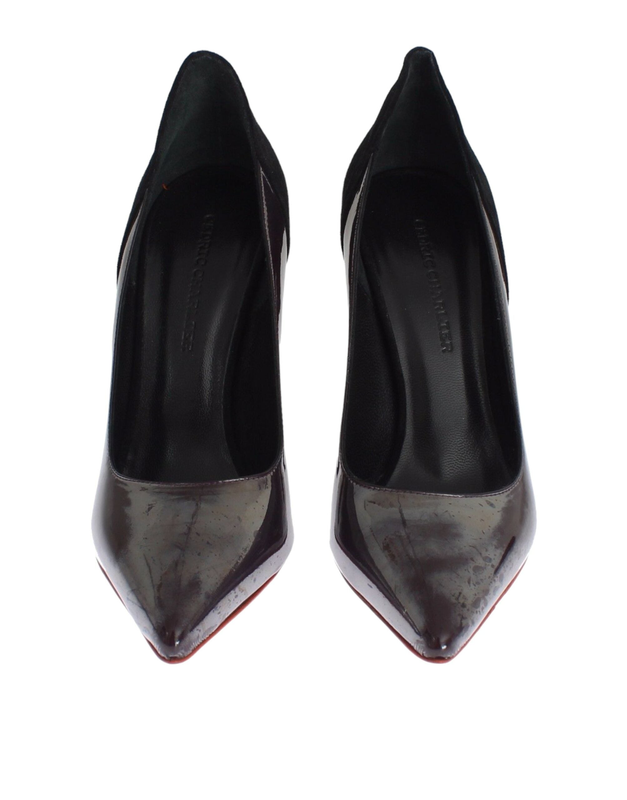 Escarpins Cedric Charlier gris et noir