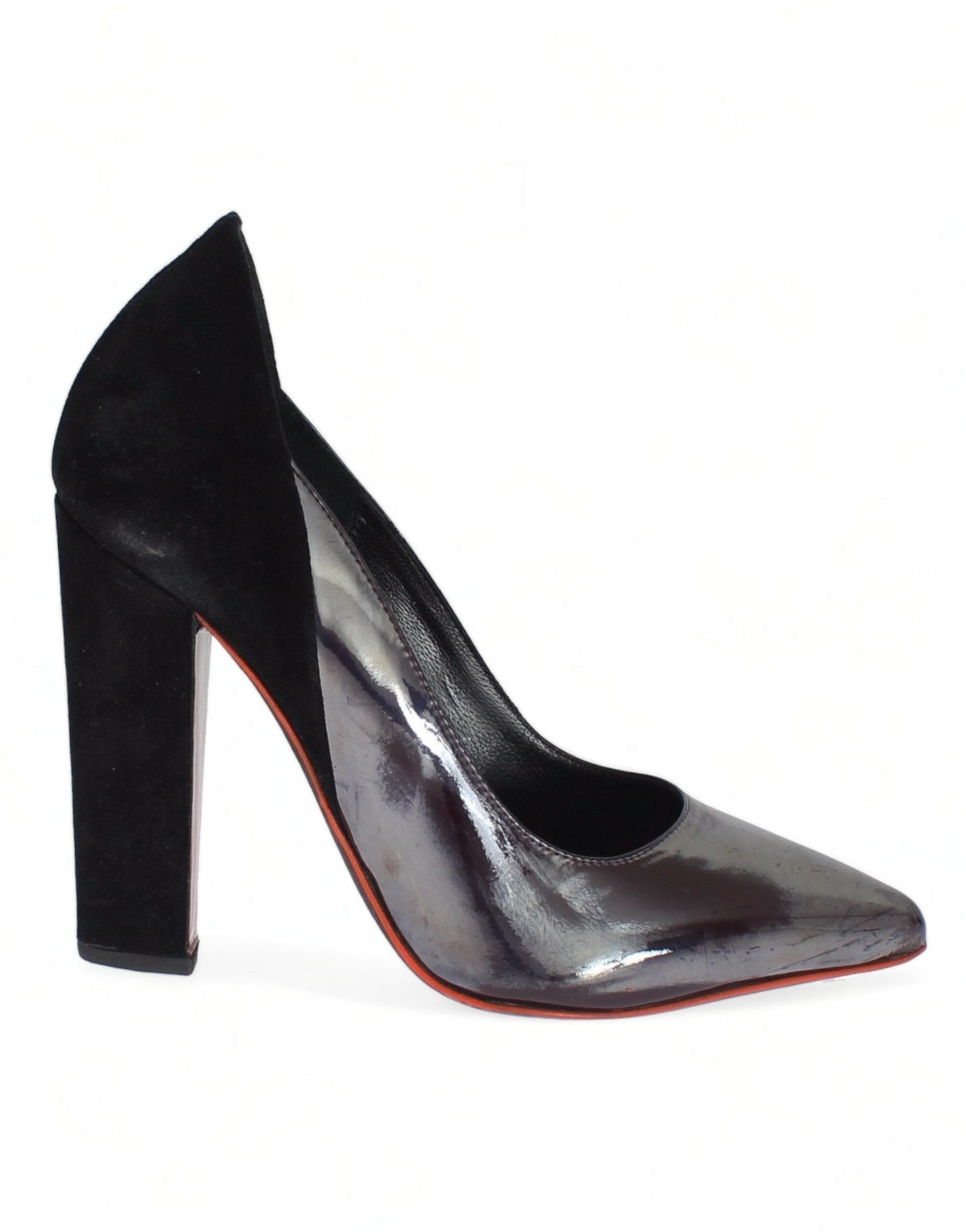 Escarpins Cedric Charlier gris et noir