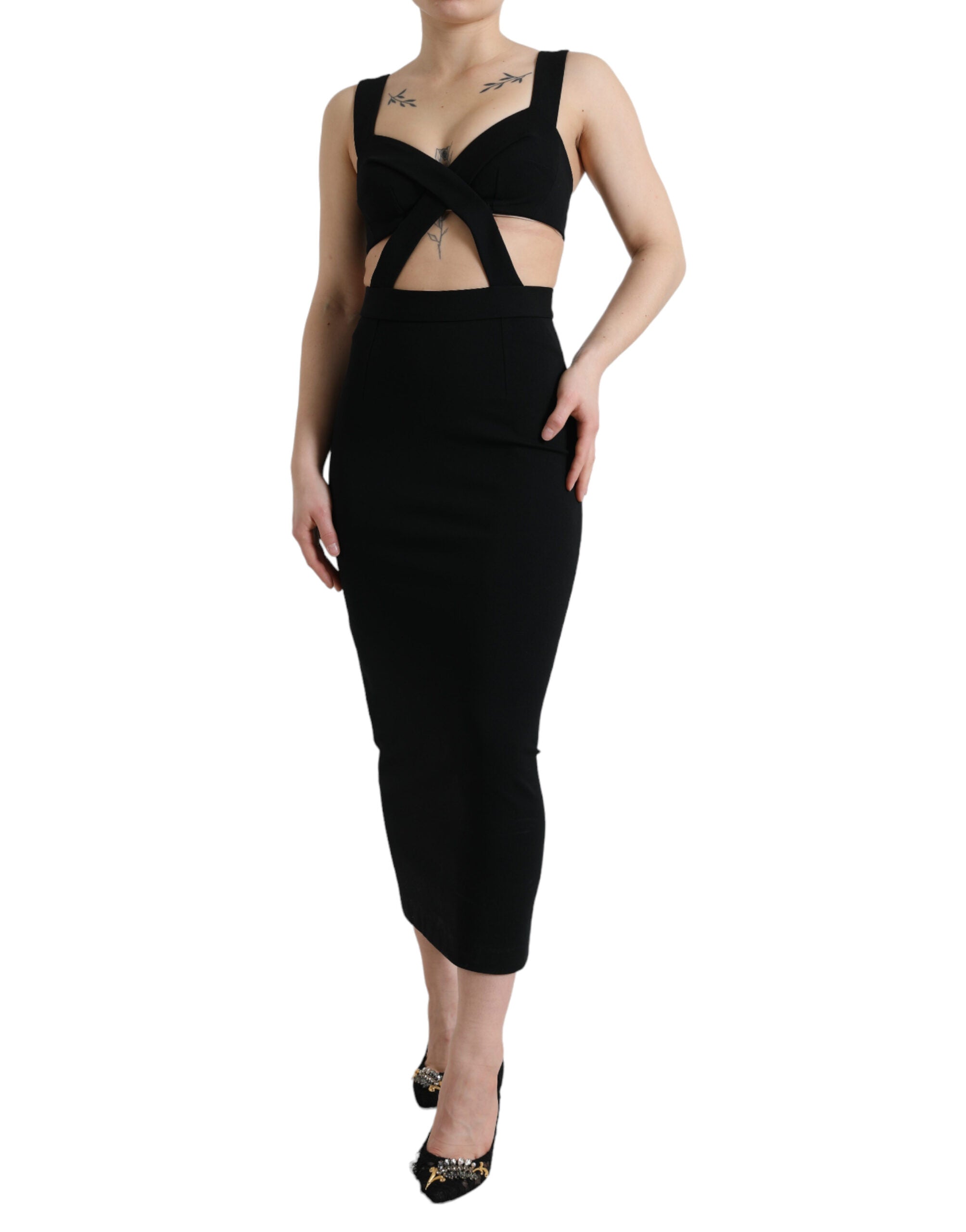 Robe Dolce & Gabbana bodycon noire