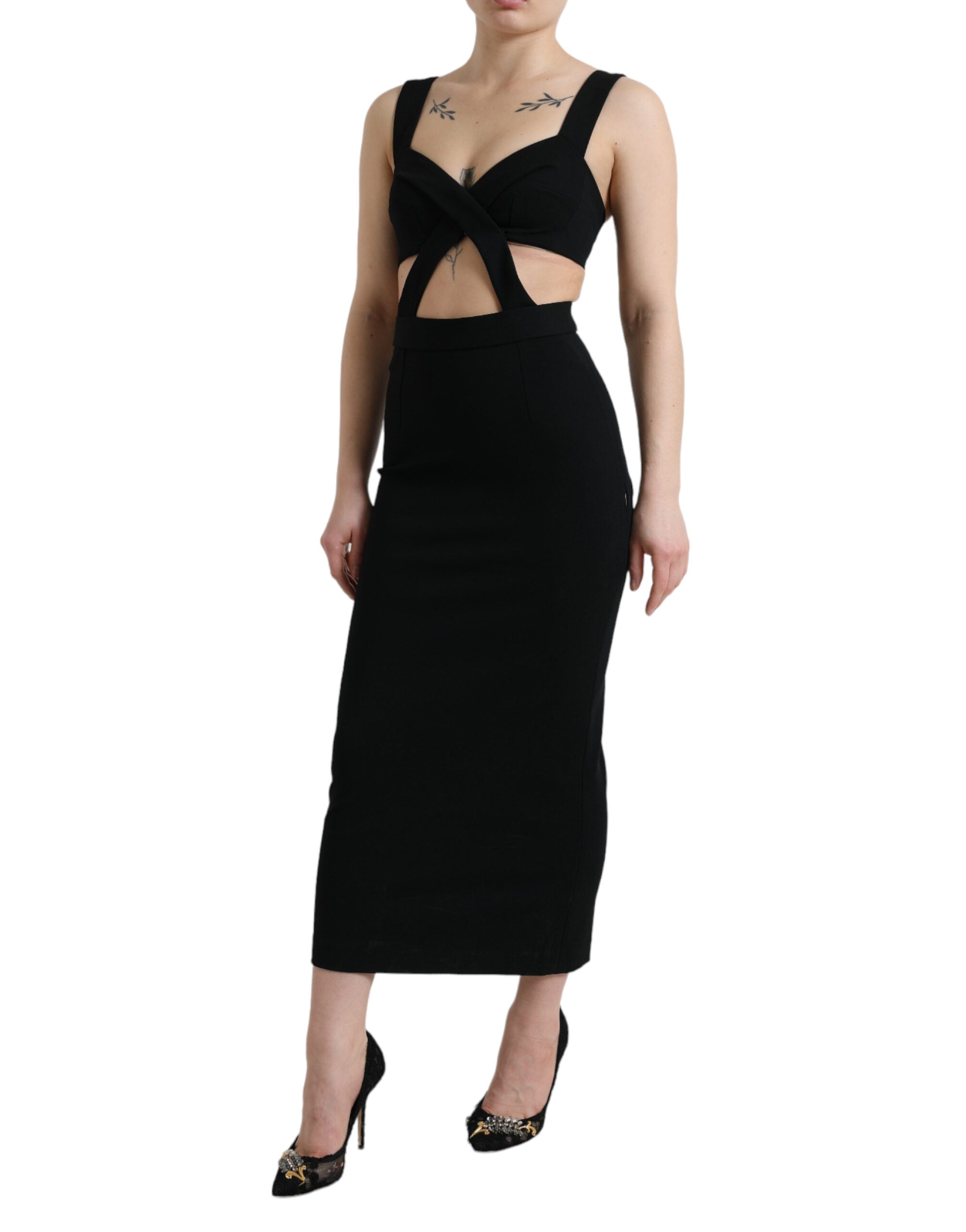 Robe Dolce & Gabbana bodycon noire