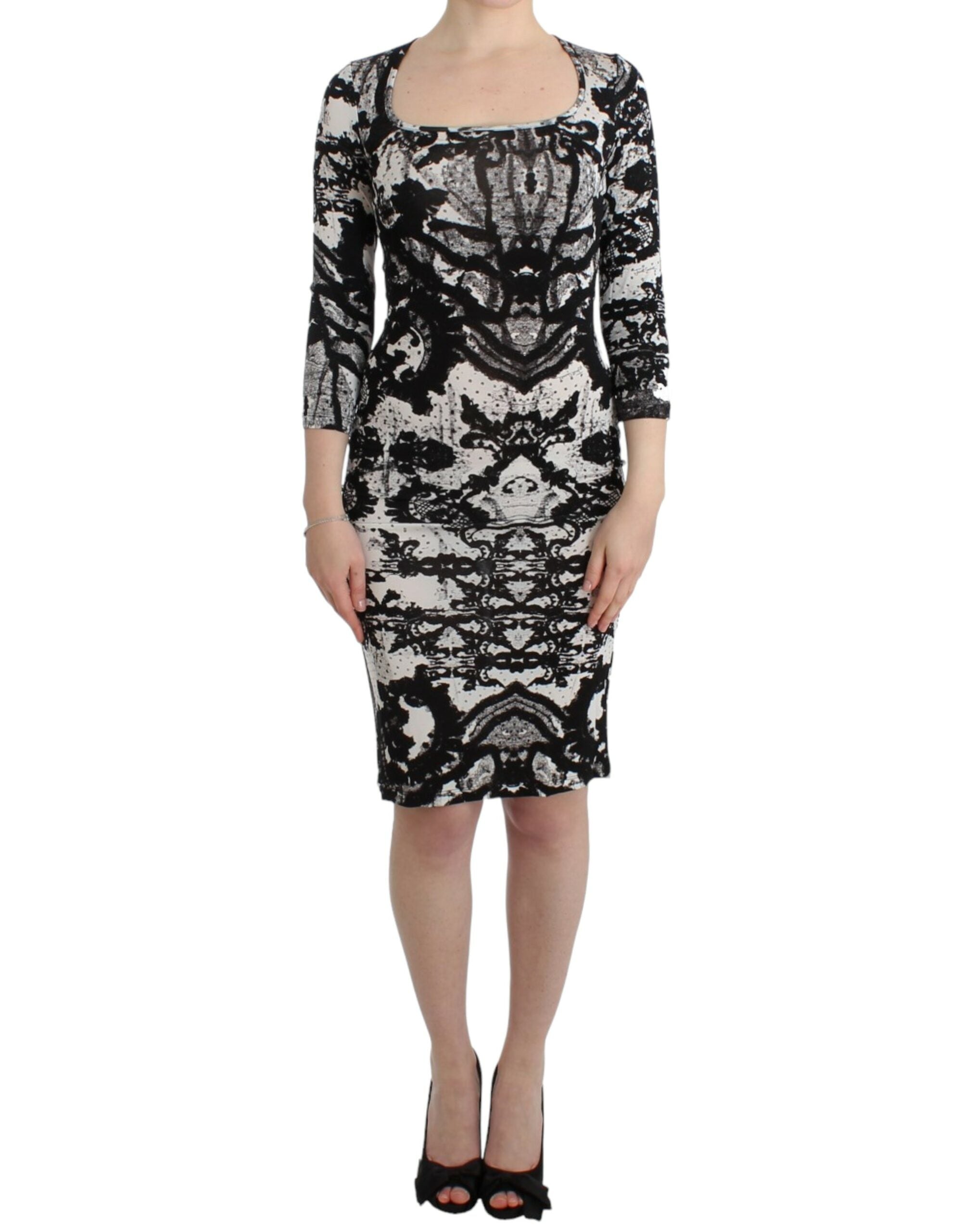 Robe Just Cavalli imprimée noire