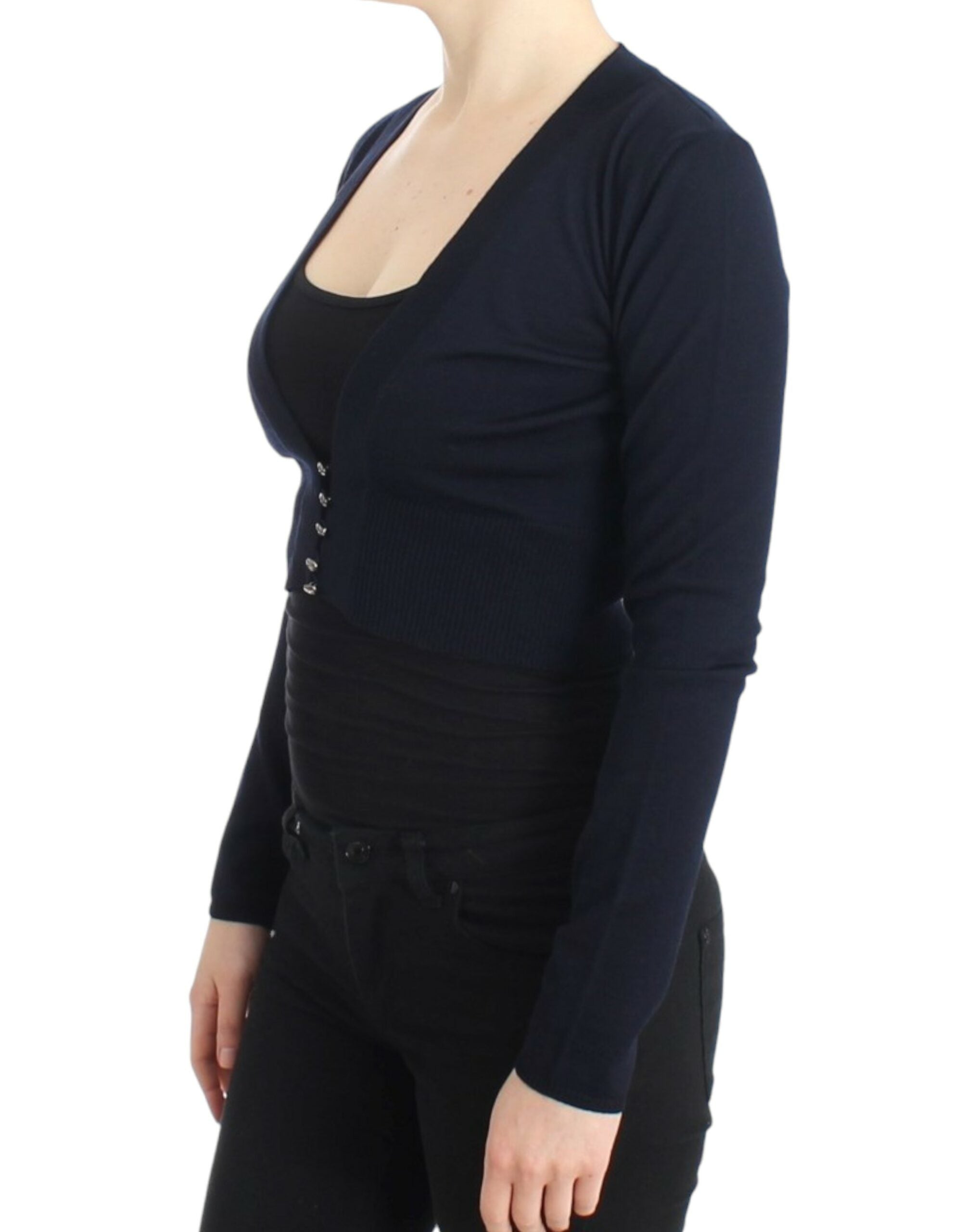 Cardigan Class Roberto Cavalli bleu