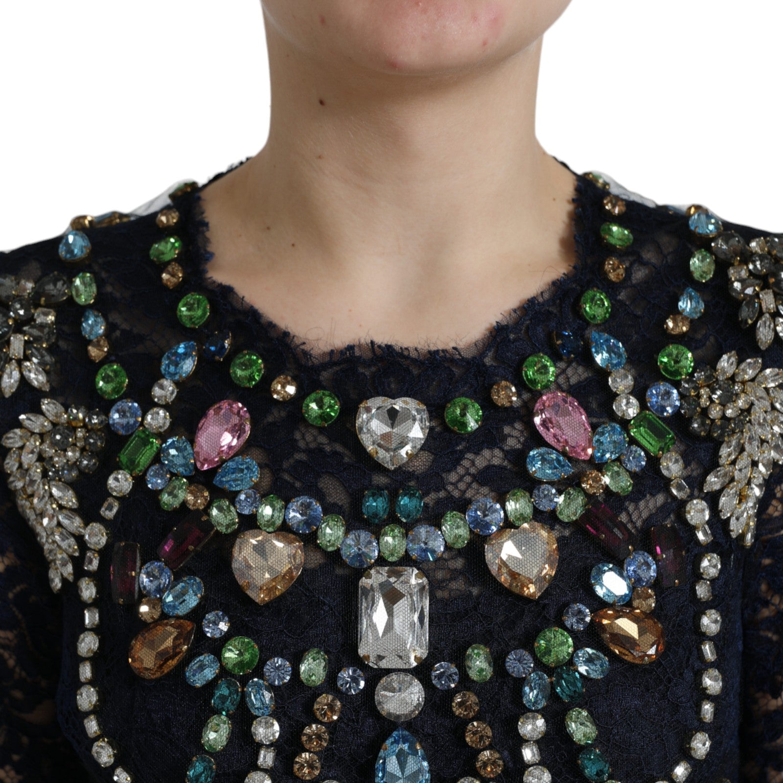 Robe Dolce & Gabbana longue bleue