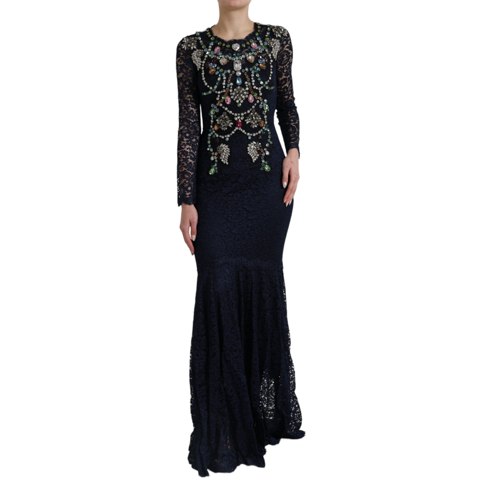 Robe Dolce & Gabbana longue bleue