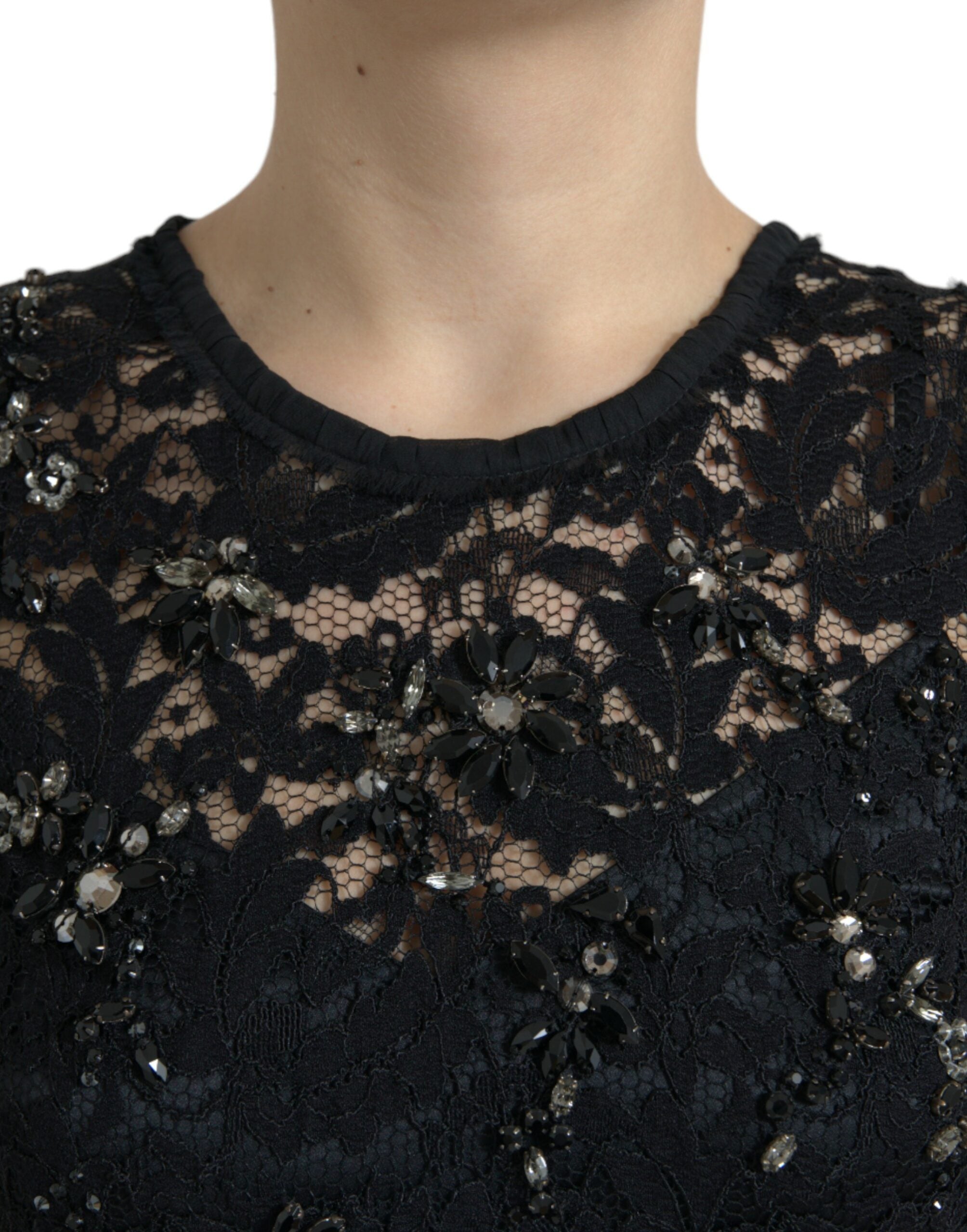 Robe Dolce & Gabbana Sheath noire