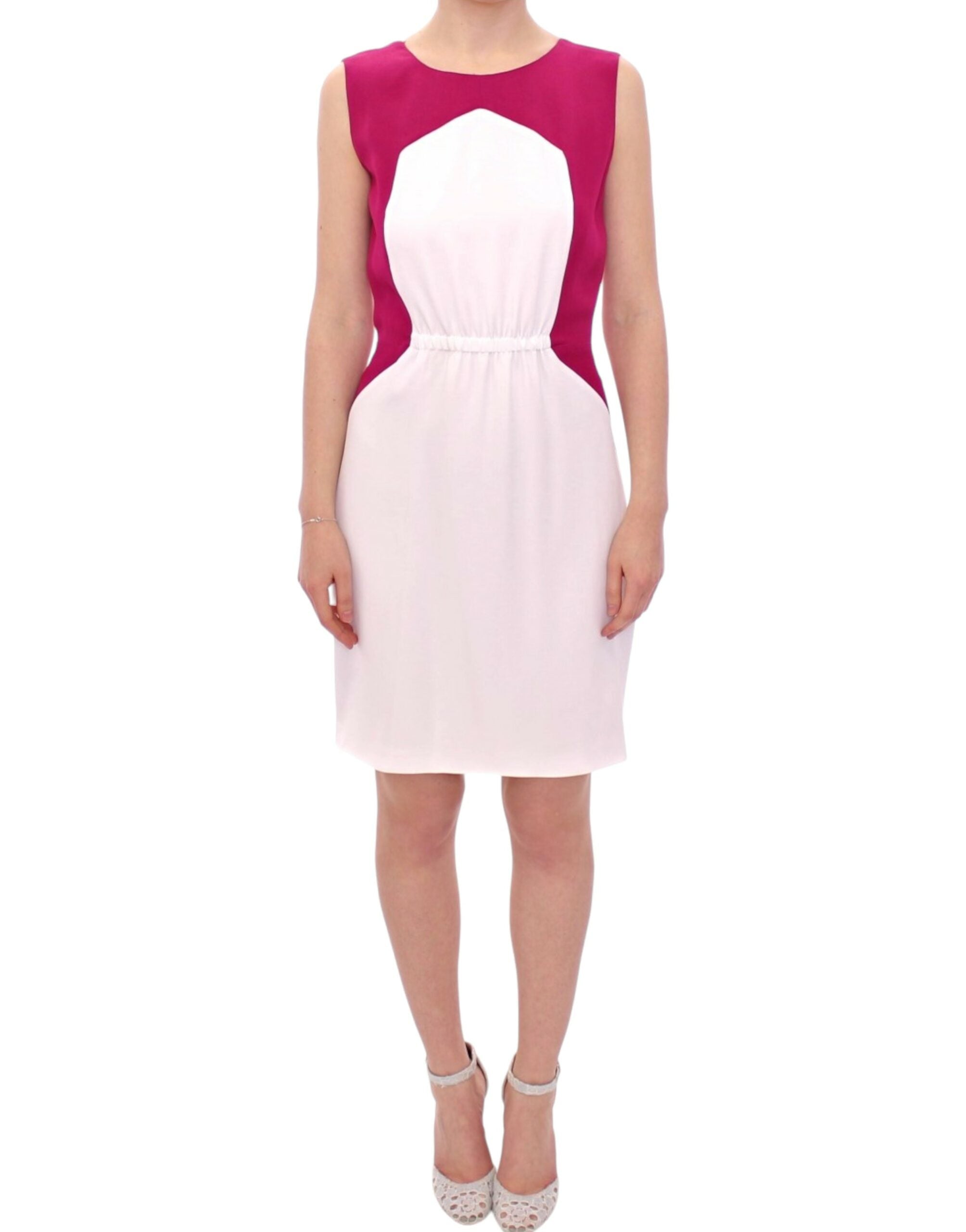 Robe CO | TE Lindsay blanche et rose