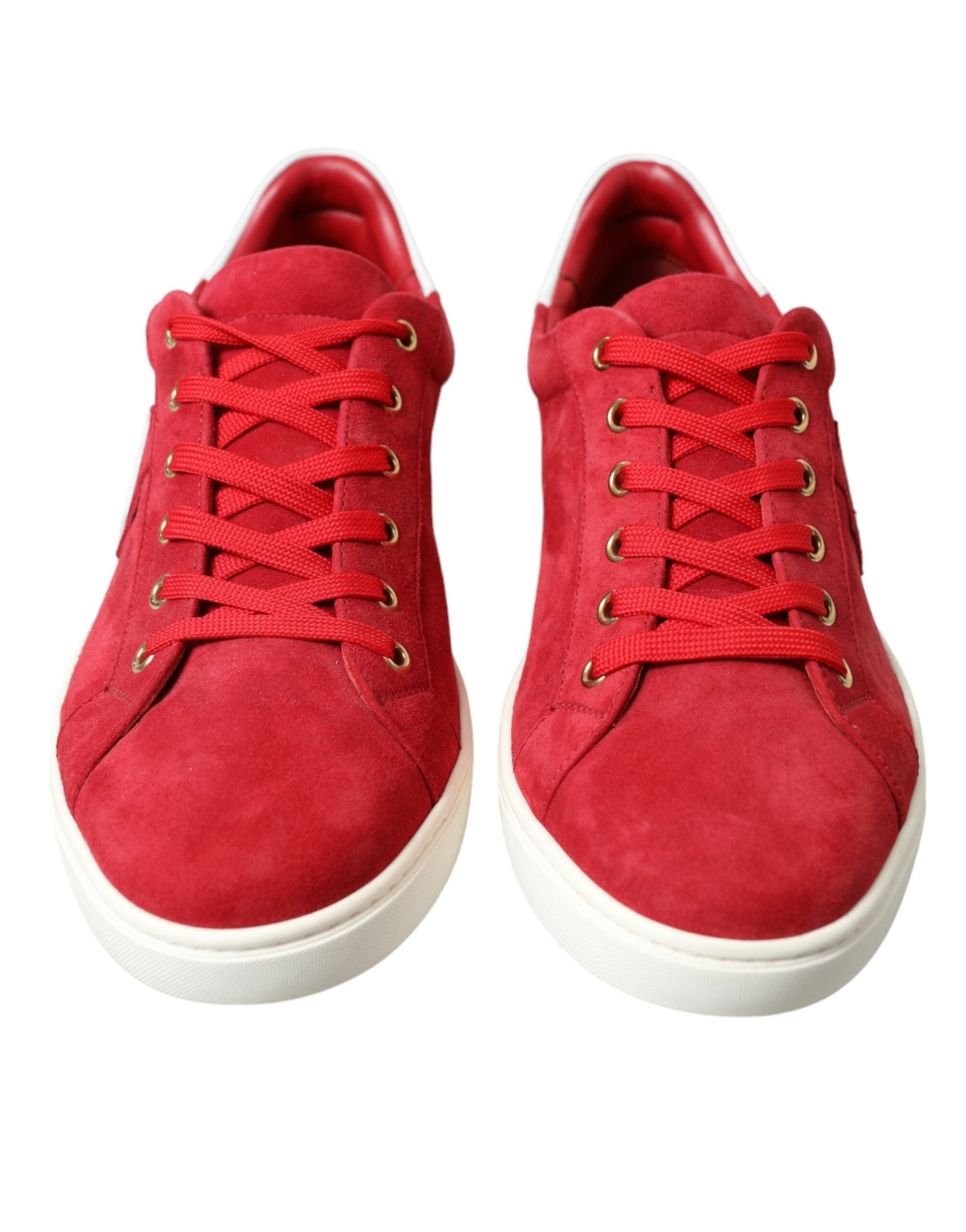Baskets Dolce & Gabbana rouges et blanches