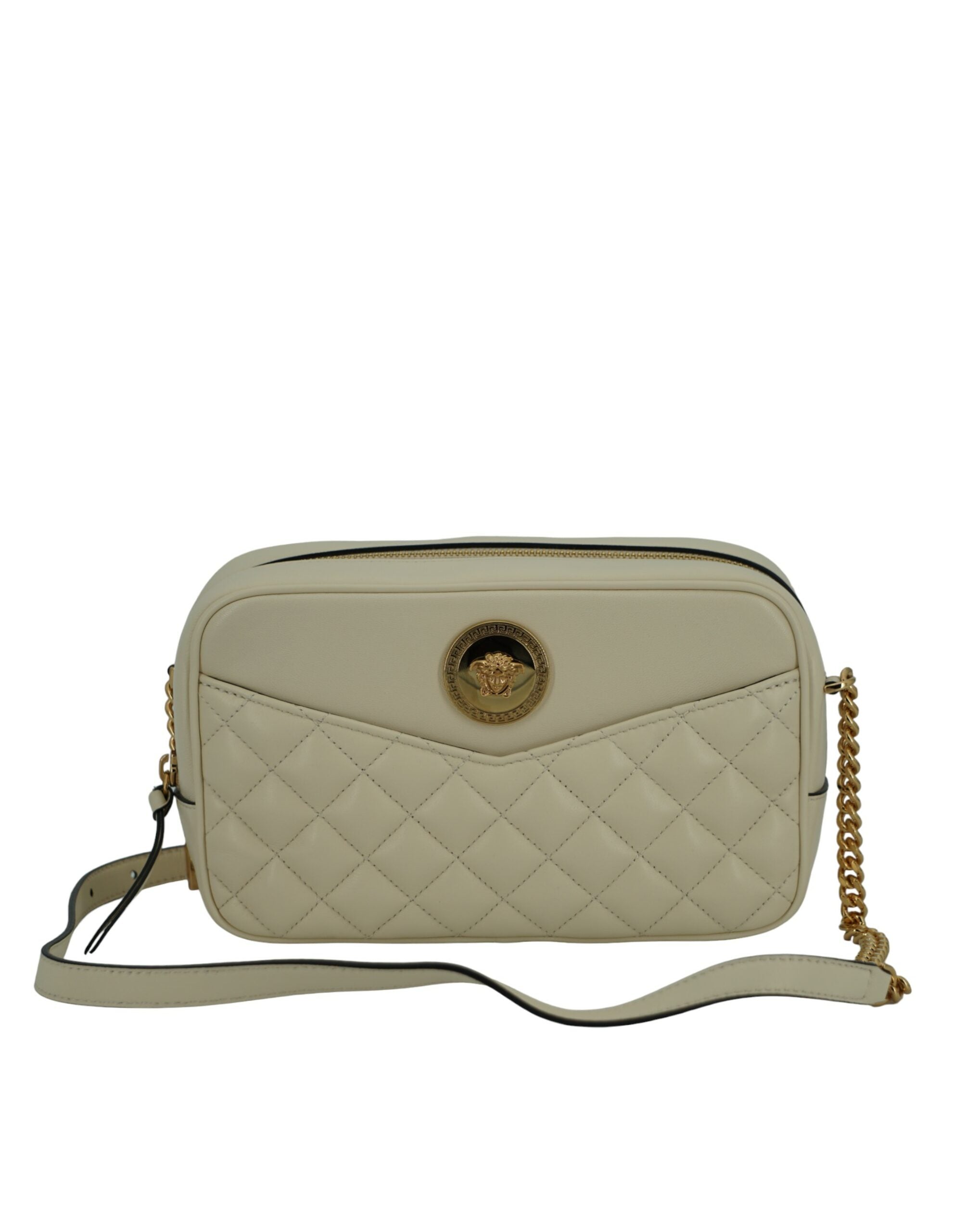 Sac caméra Versace blanc