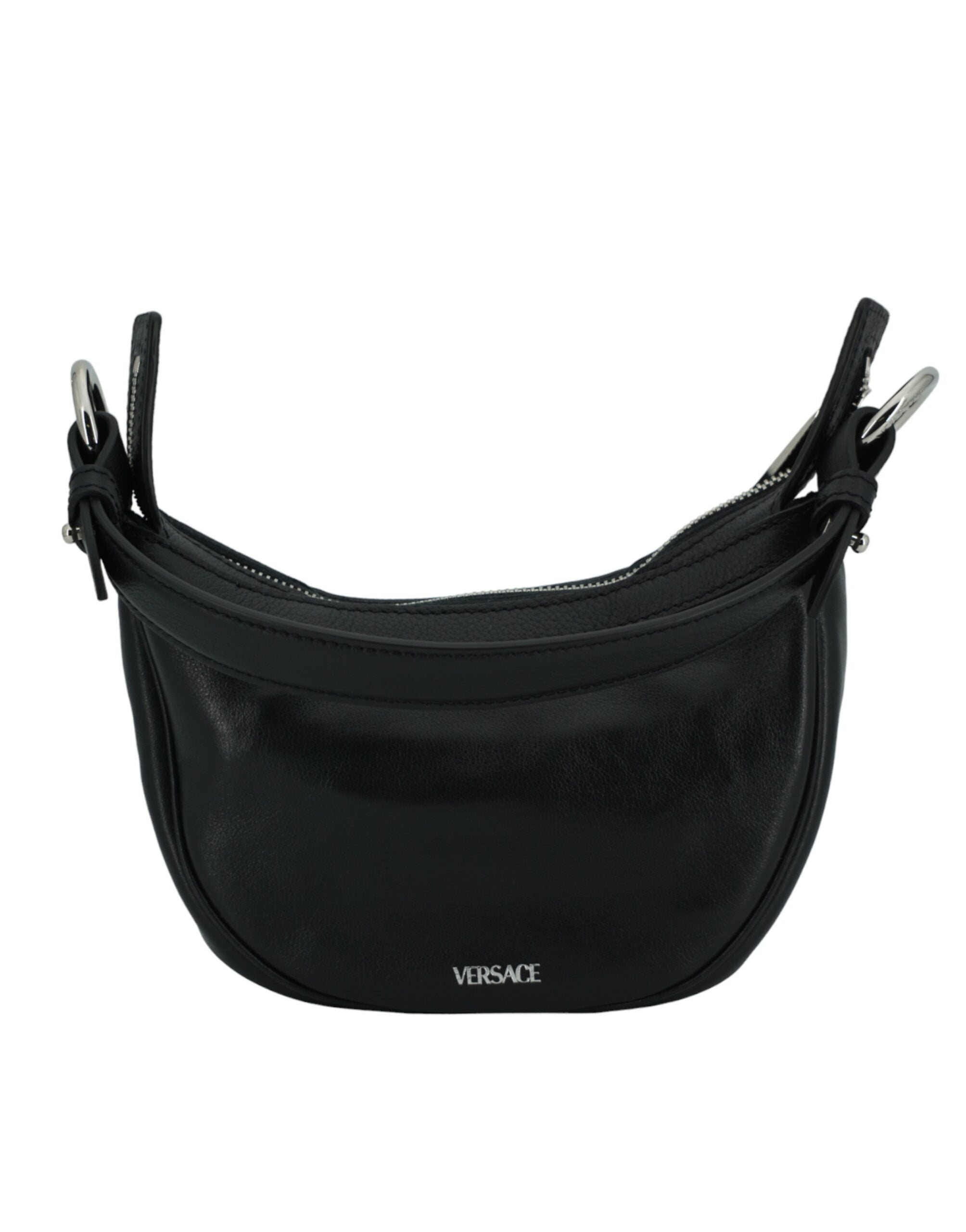 Sac bandoulière Versace Mini Hobo noir