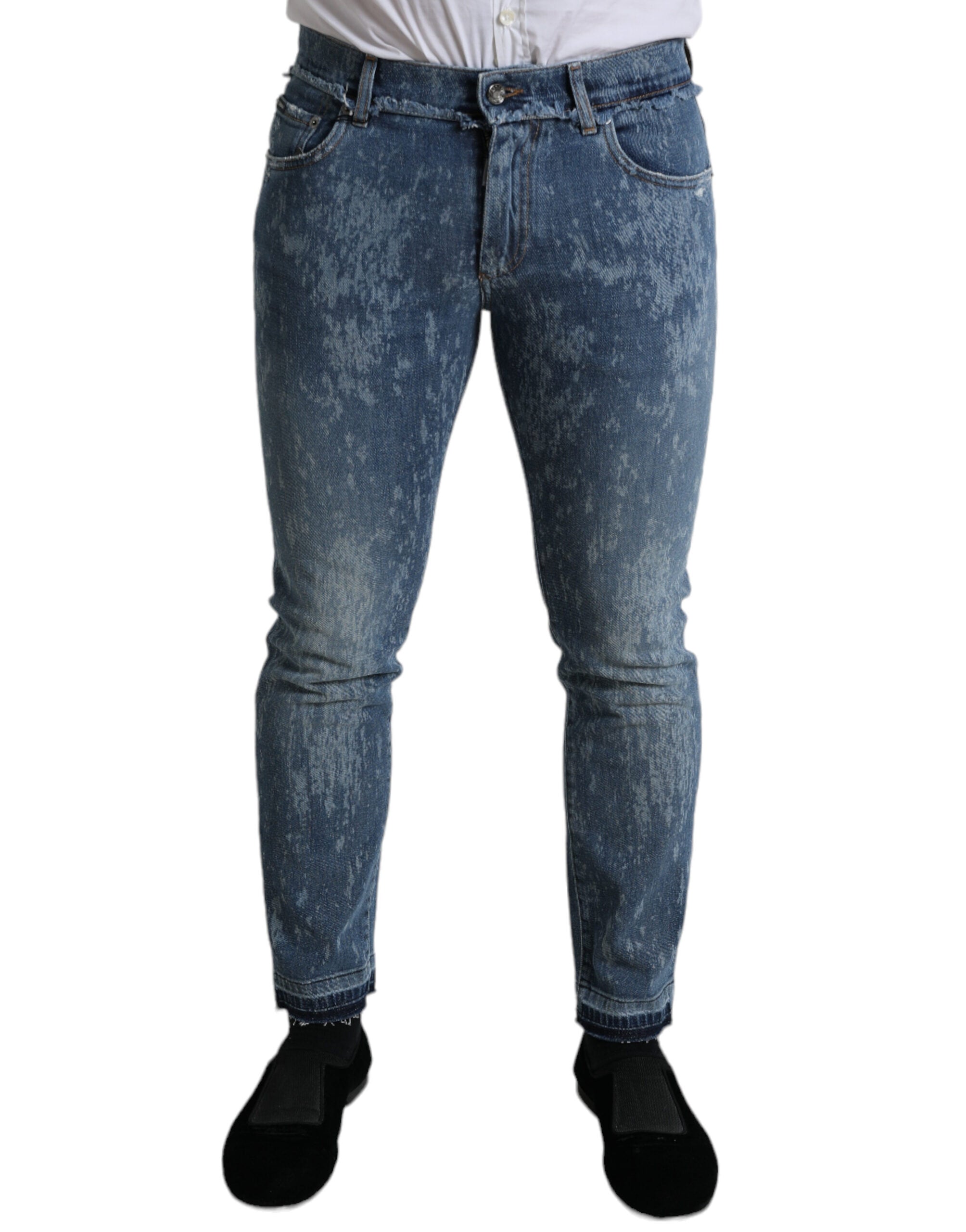 Jeans Dolce & Gabbana low rise bleus