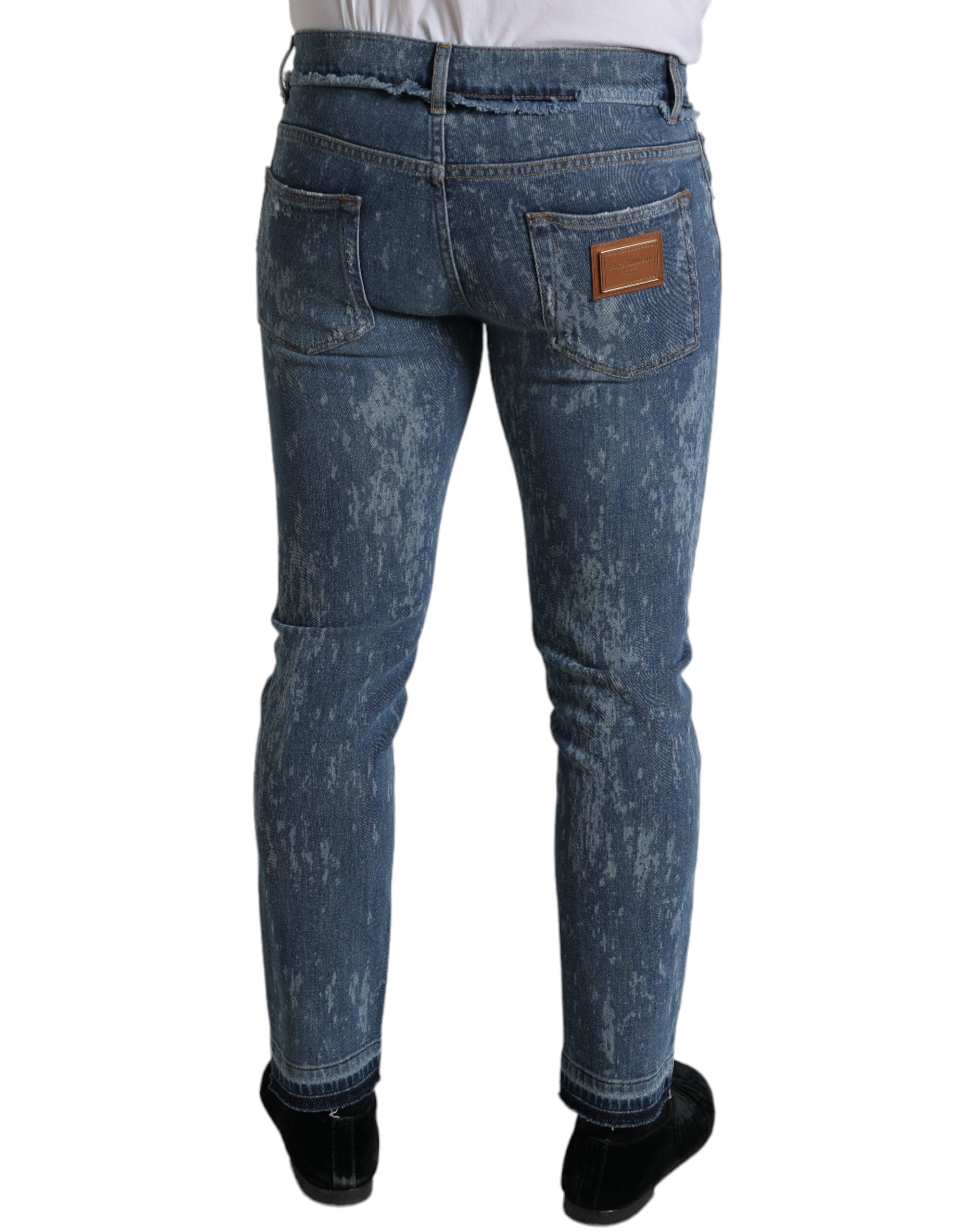 Jeans Dolce & Gabbana low rise bleus