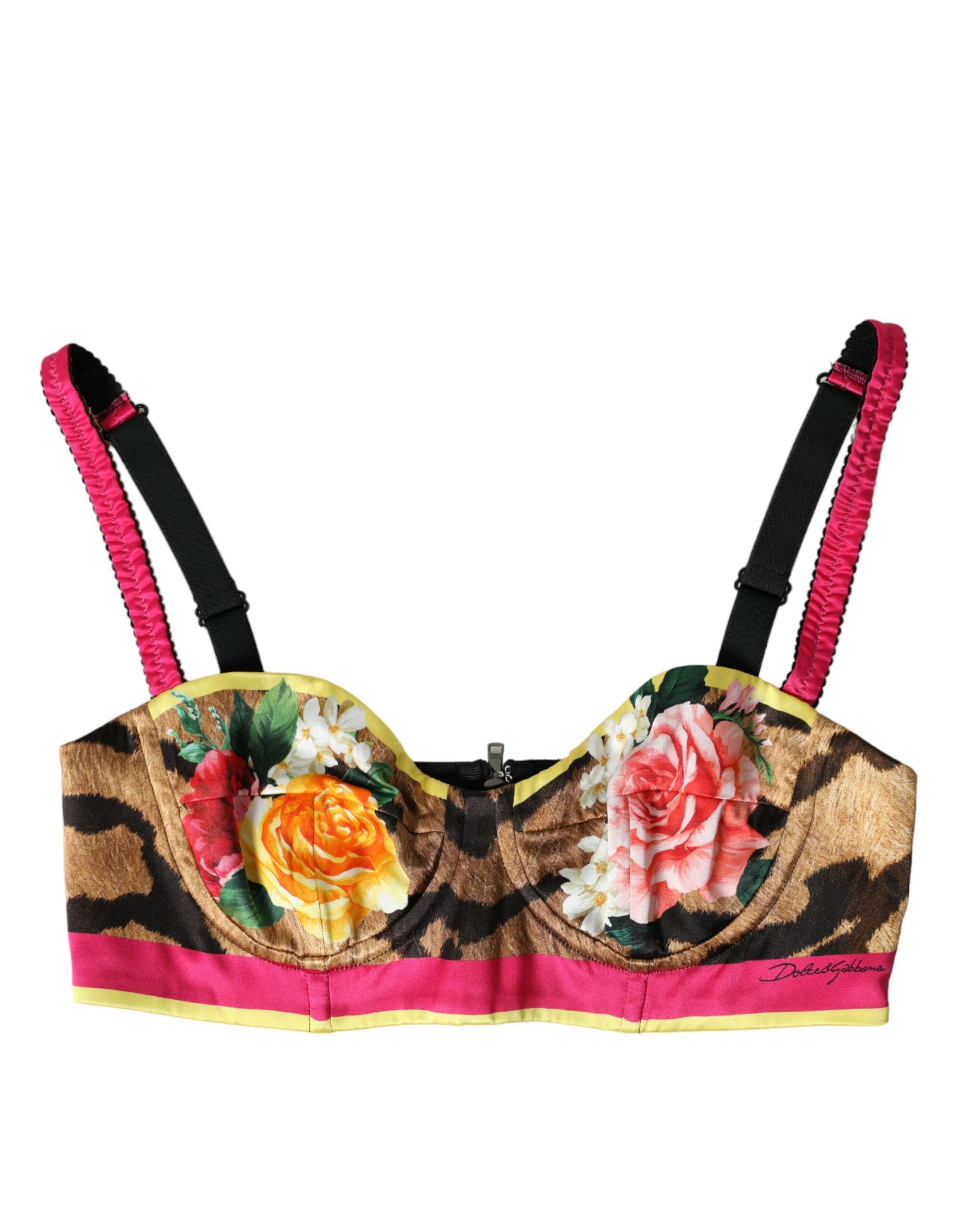 Top Dolce & Gabbana bustier multicolore
