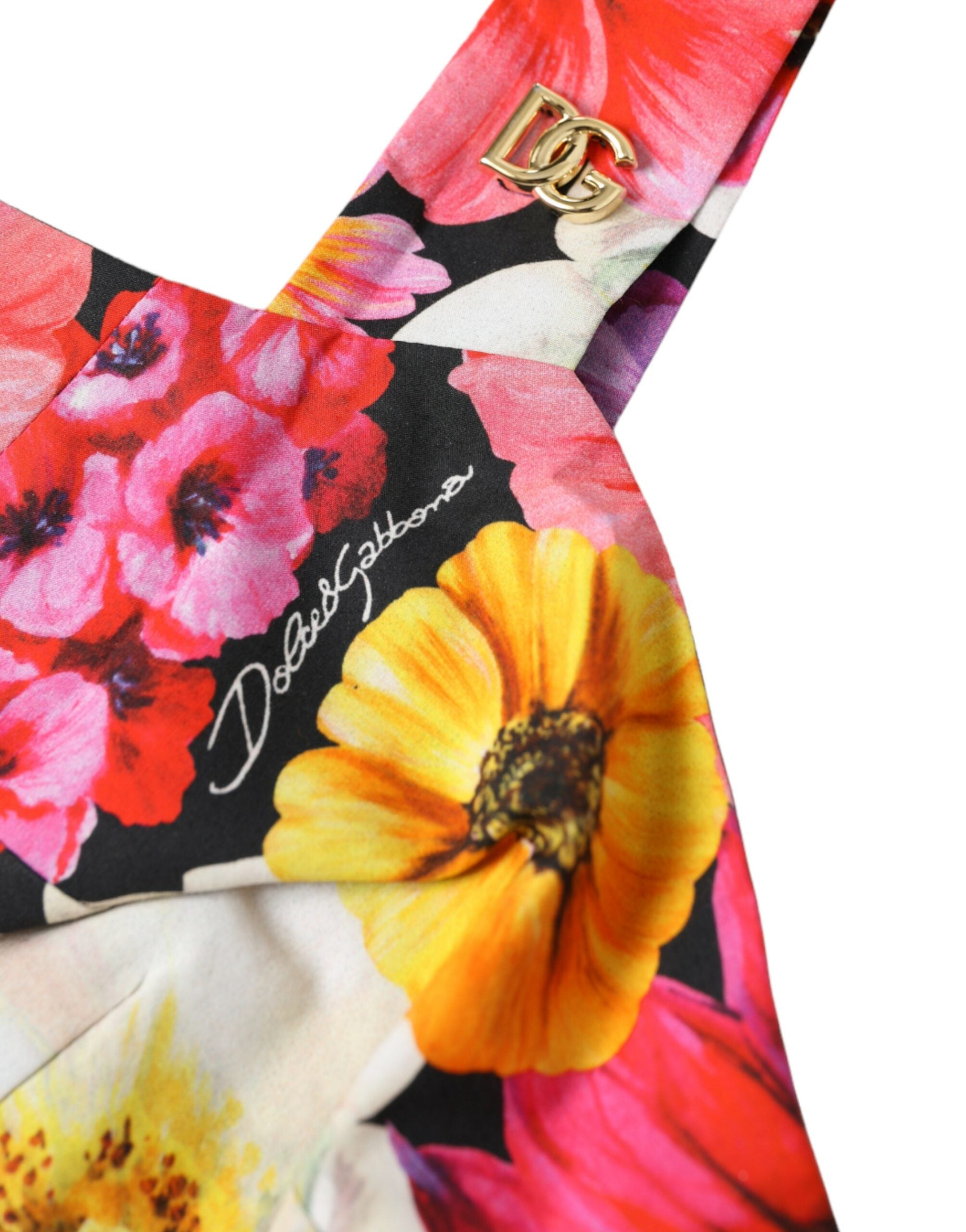Top Dolce & Gabbana bustier multicolore