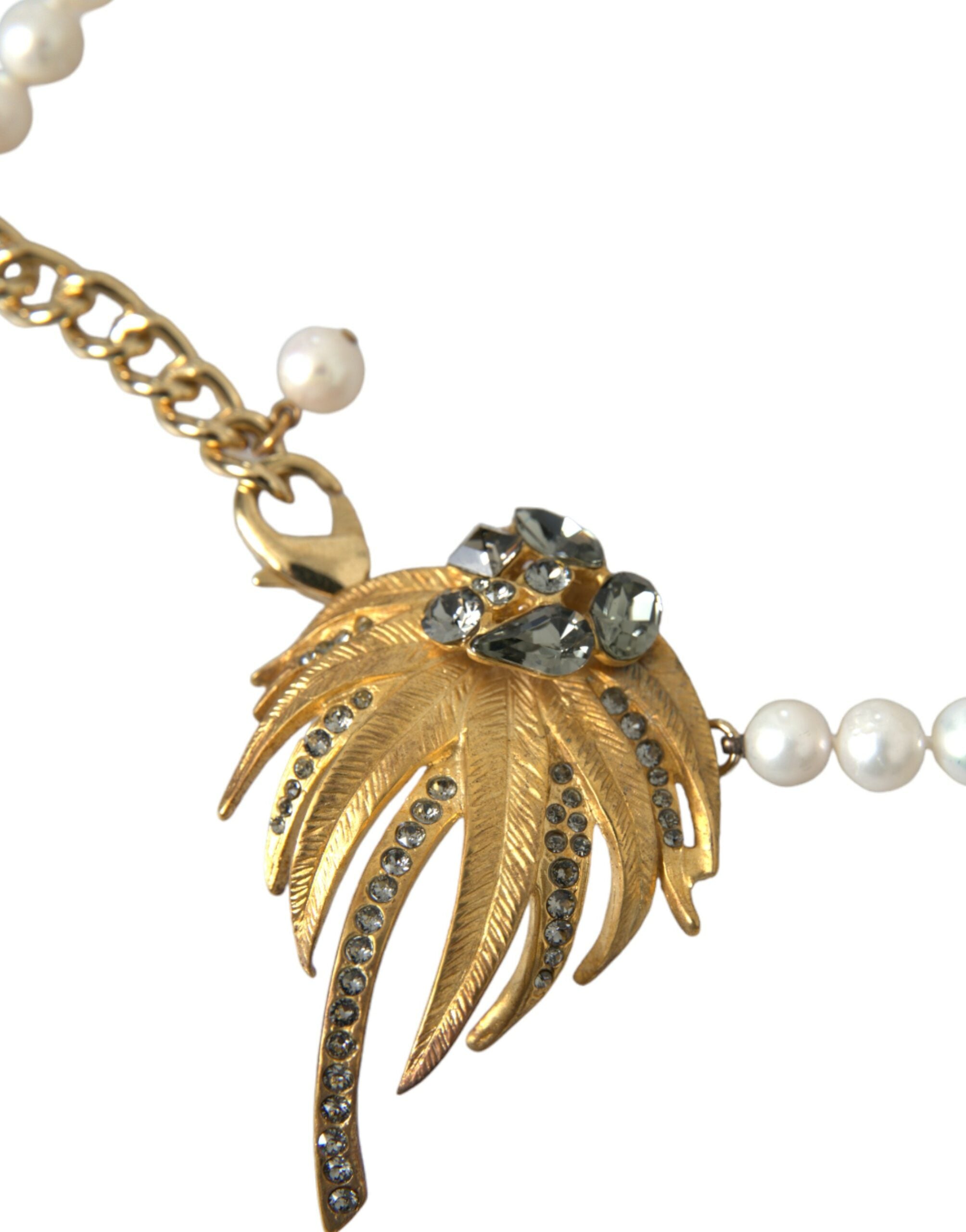 Collier Dolce & Gabbana Pearls doré