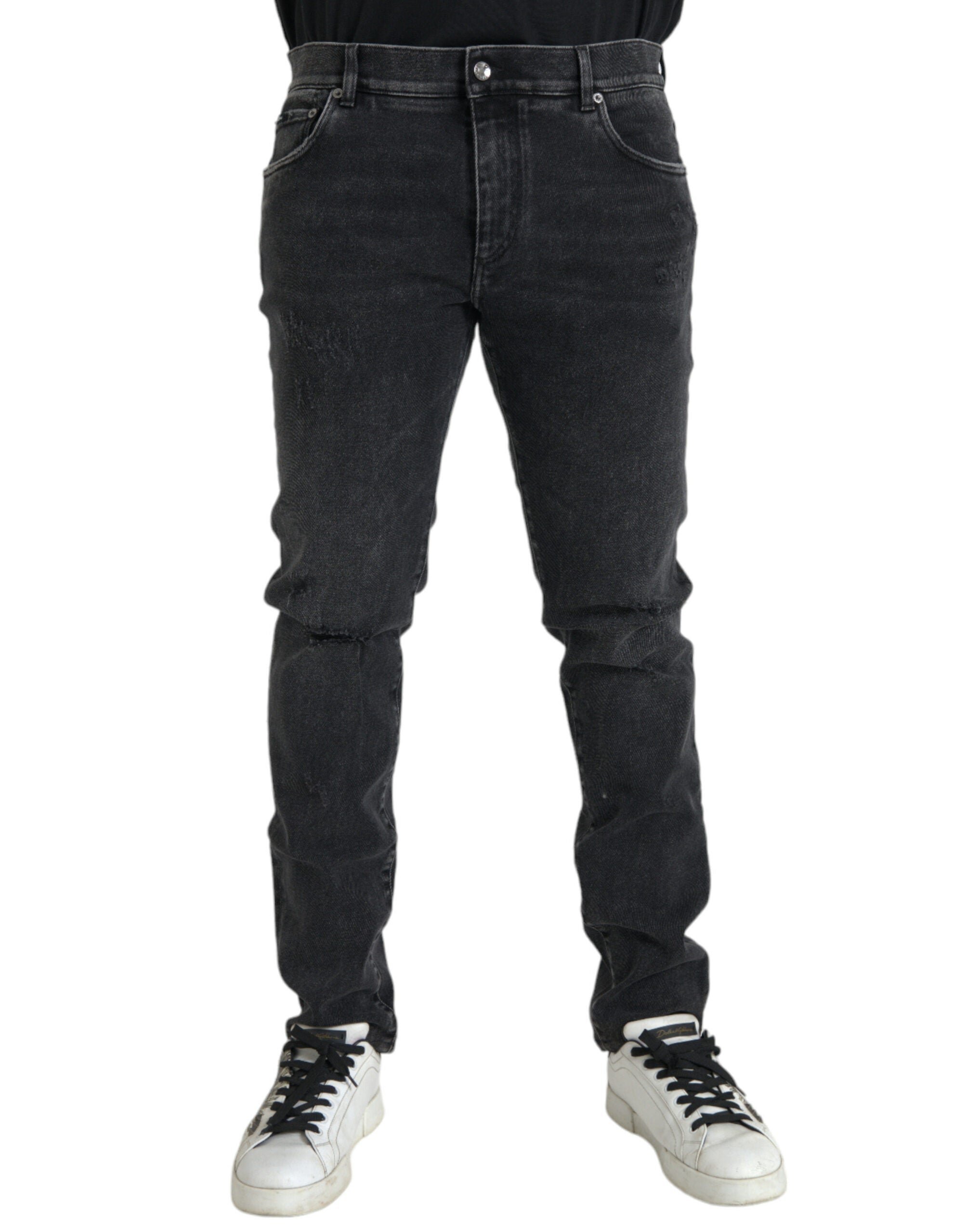 Jeans Dolce & Gabbana skinny gris