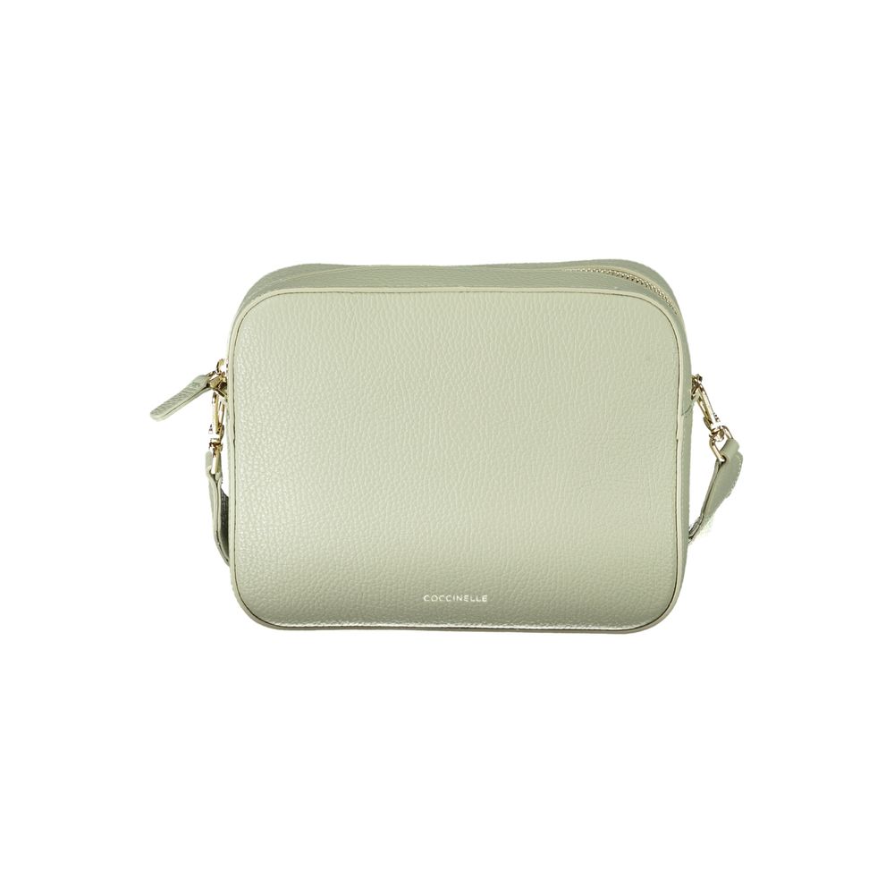 Sac à main vert cuir