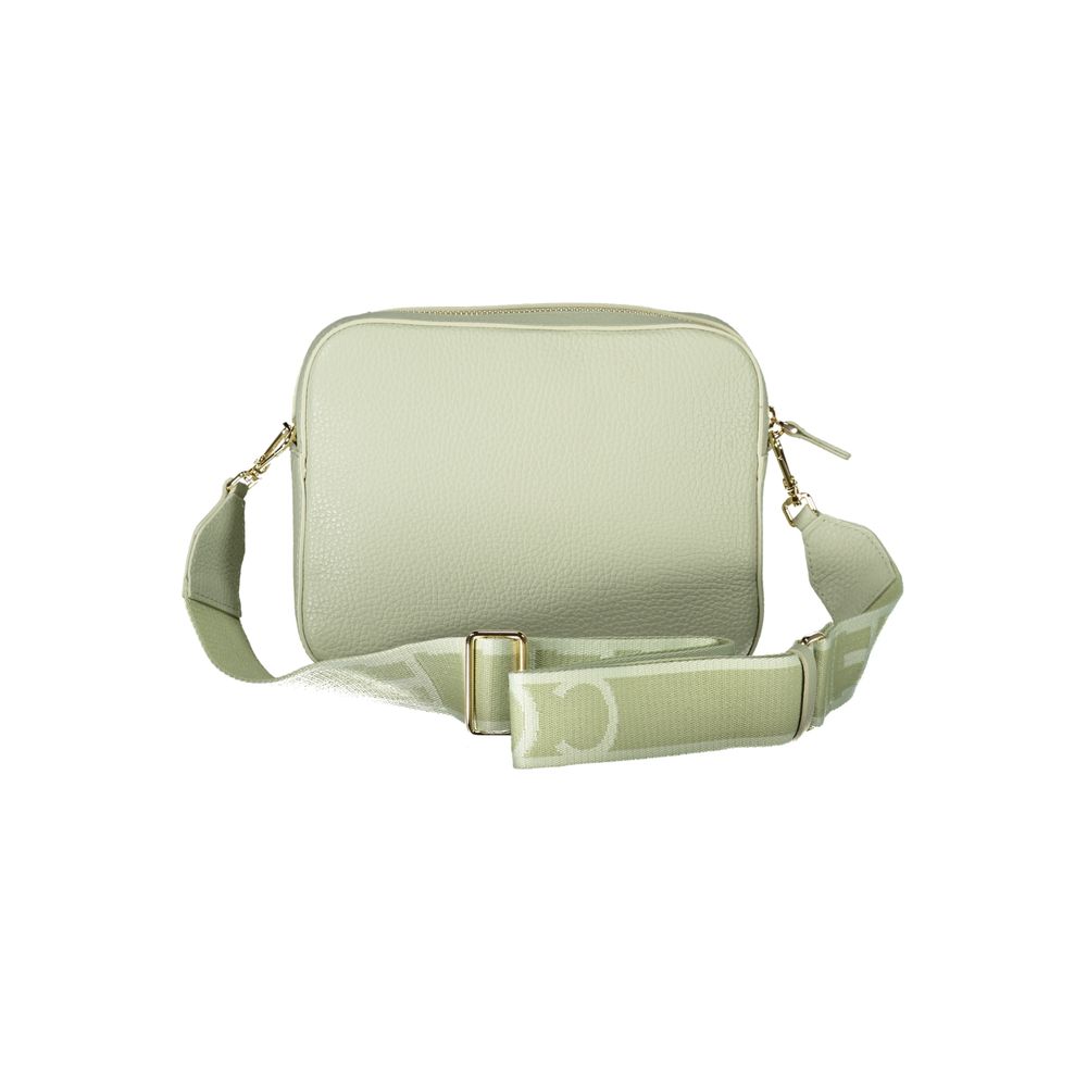 Sac à main vert cuir