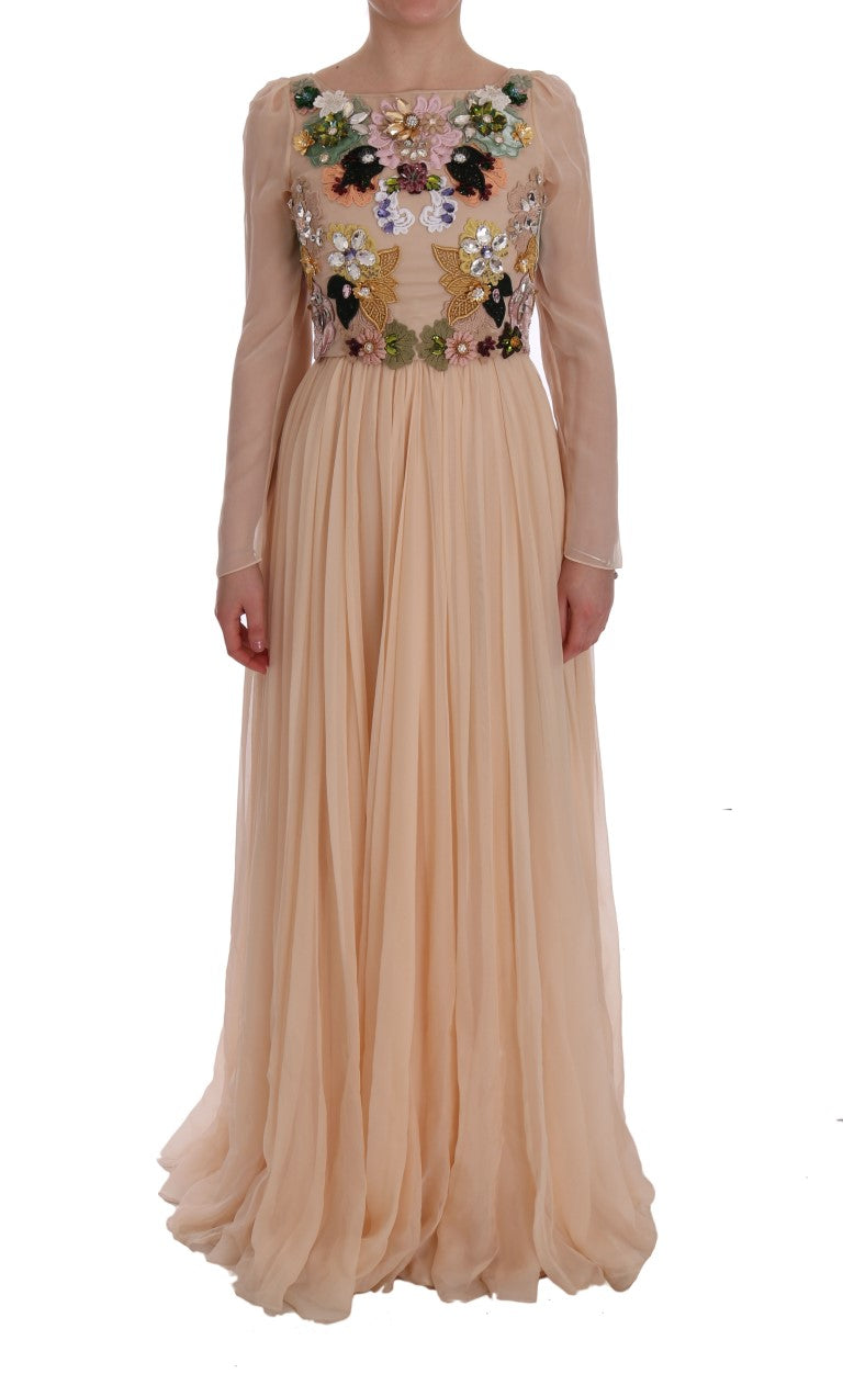 Robe Dolce & Gabbana A-line rose