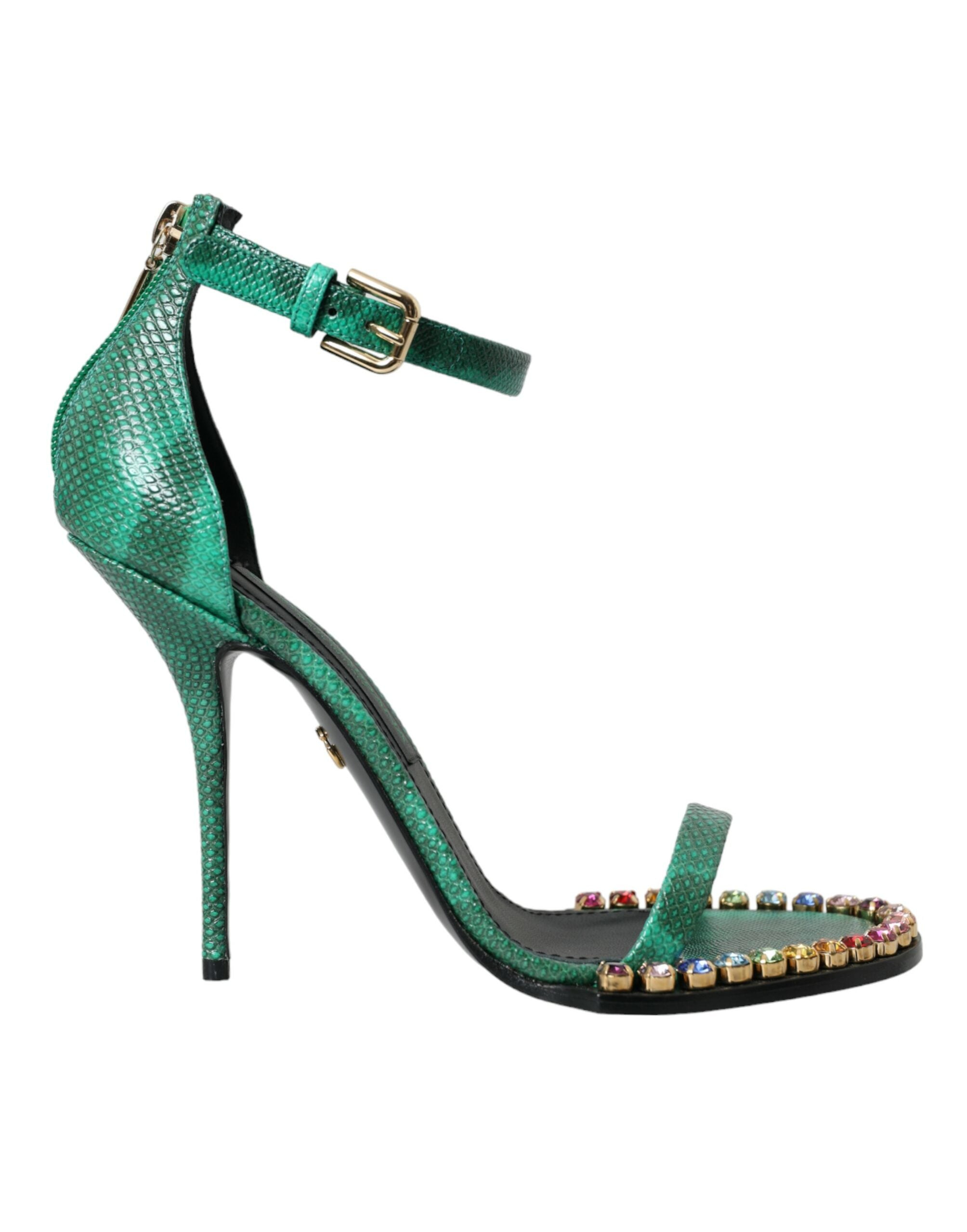 Sandales Dolce & Gabbana vertes