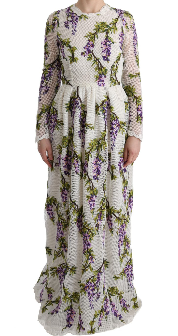 Robe Dolce & Gabbana A-line blanche