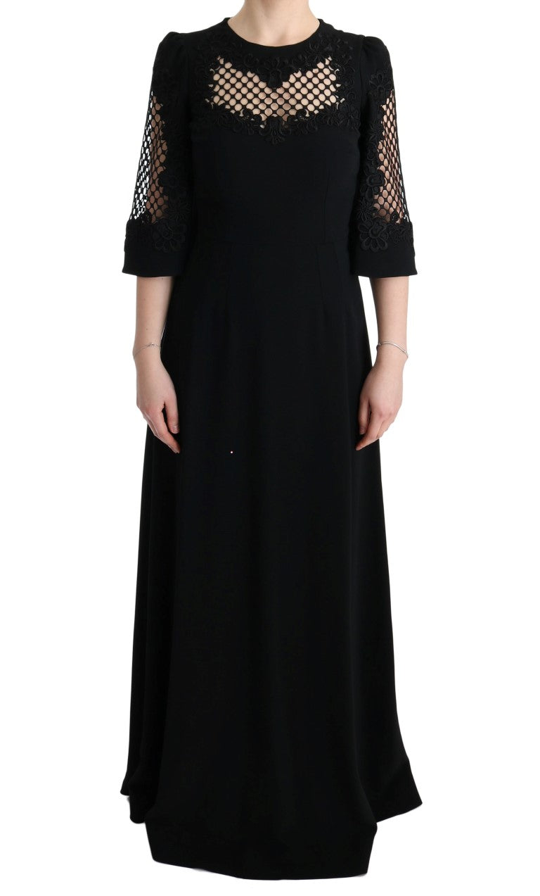Robe Dolce & Gabbana maxi noire