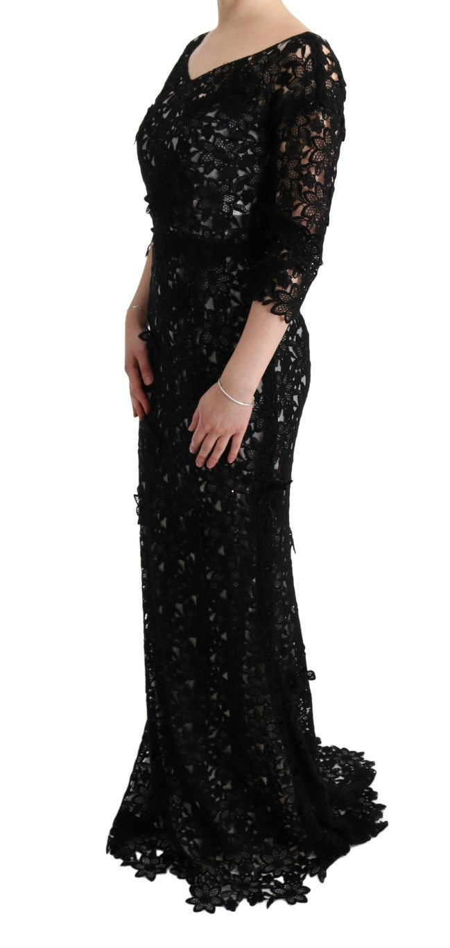 Robe Dolce & Gabbana maxi noire