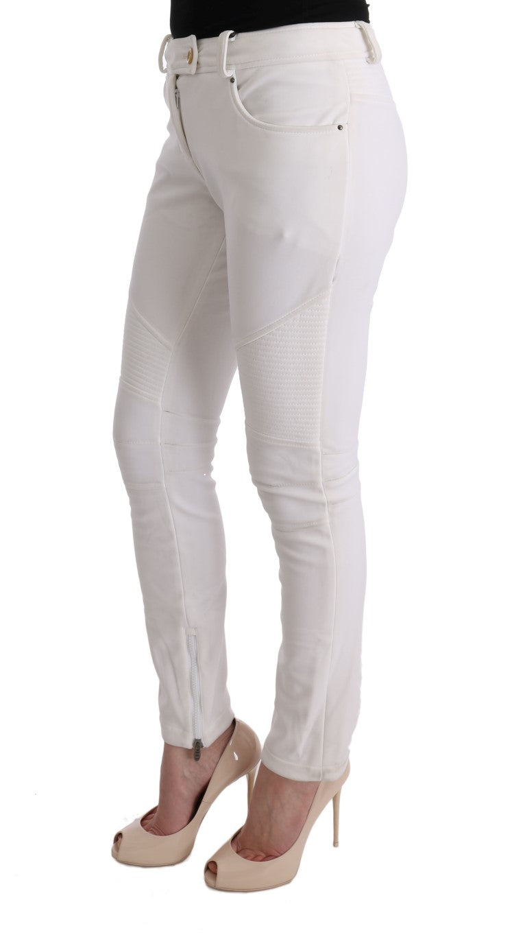 Pantalons Ermanno Scervino slim blancs