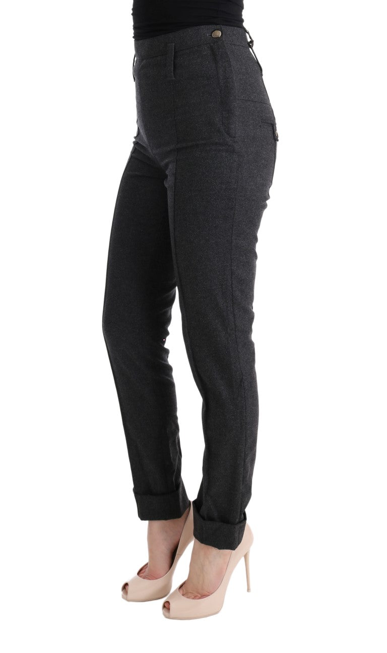 Pantalons Ermanno Scervino skinny gris