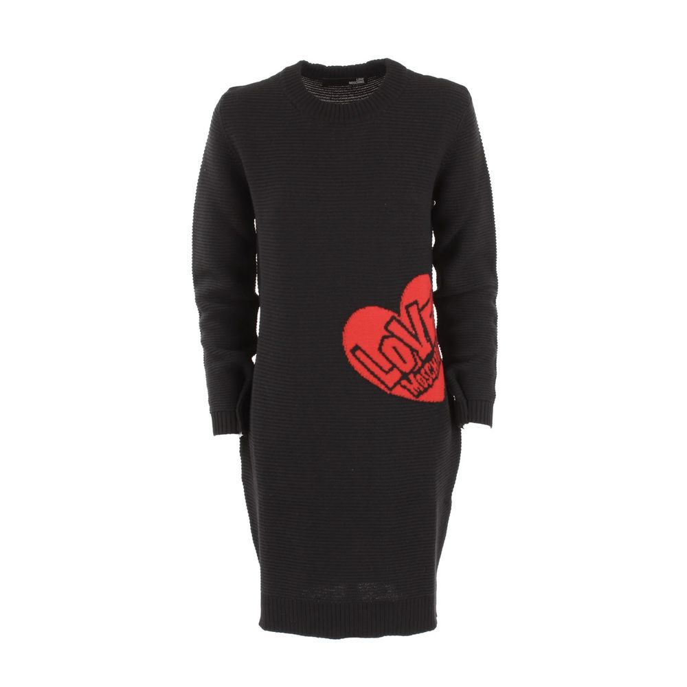 Robe Love Moschino cœur noire