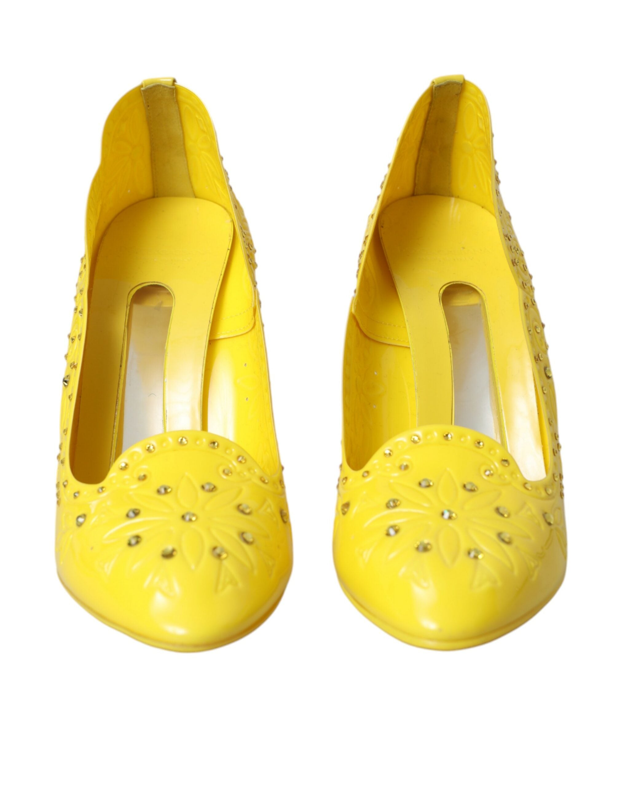 Escarpins Dolce & Gabbana Cinderella jaunes