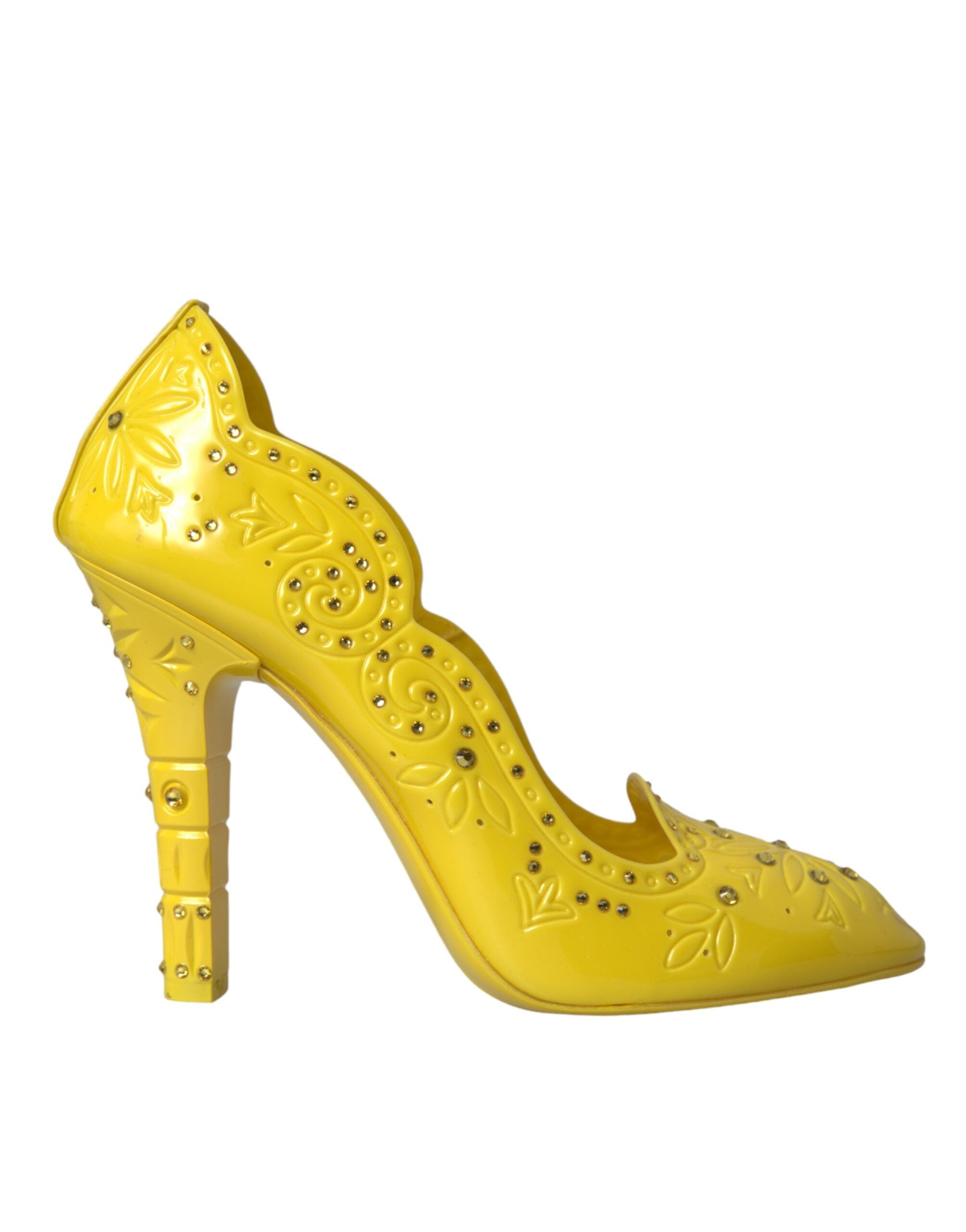 Escarpins Dolce & Gabbana Cinderella jaunes