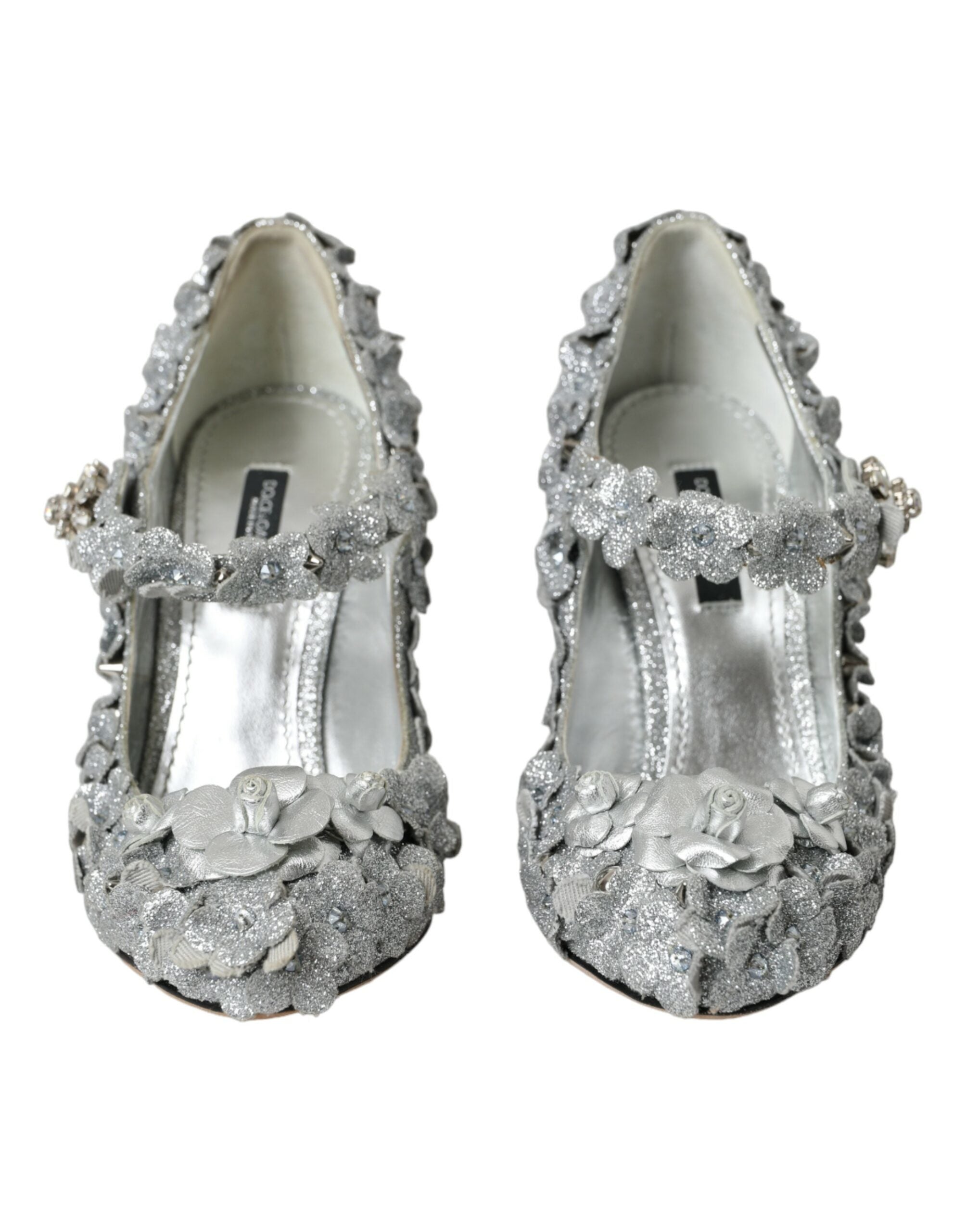Escarpins Dolce & Gabbana Mary Janes argentées