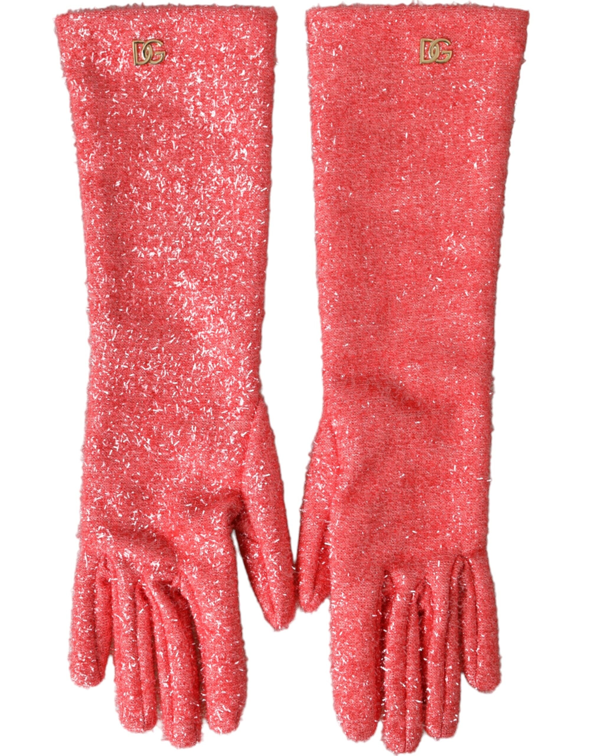Gants Dolce & Gabbana Mid arm pink
